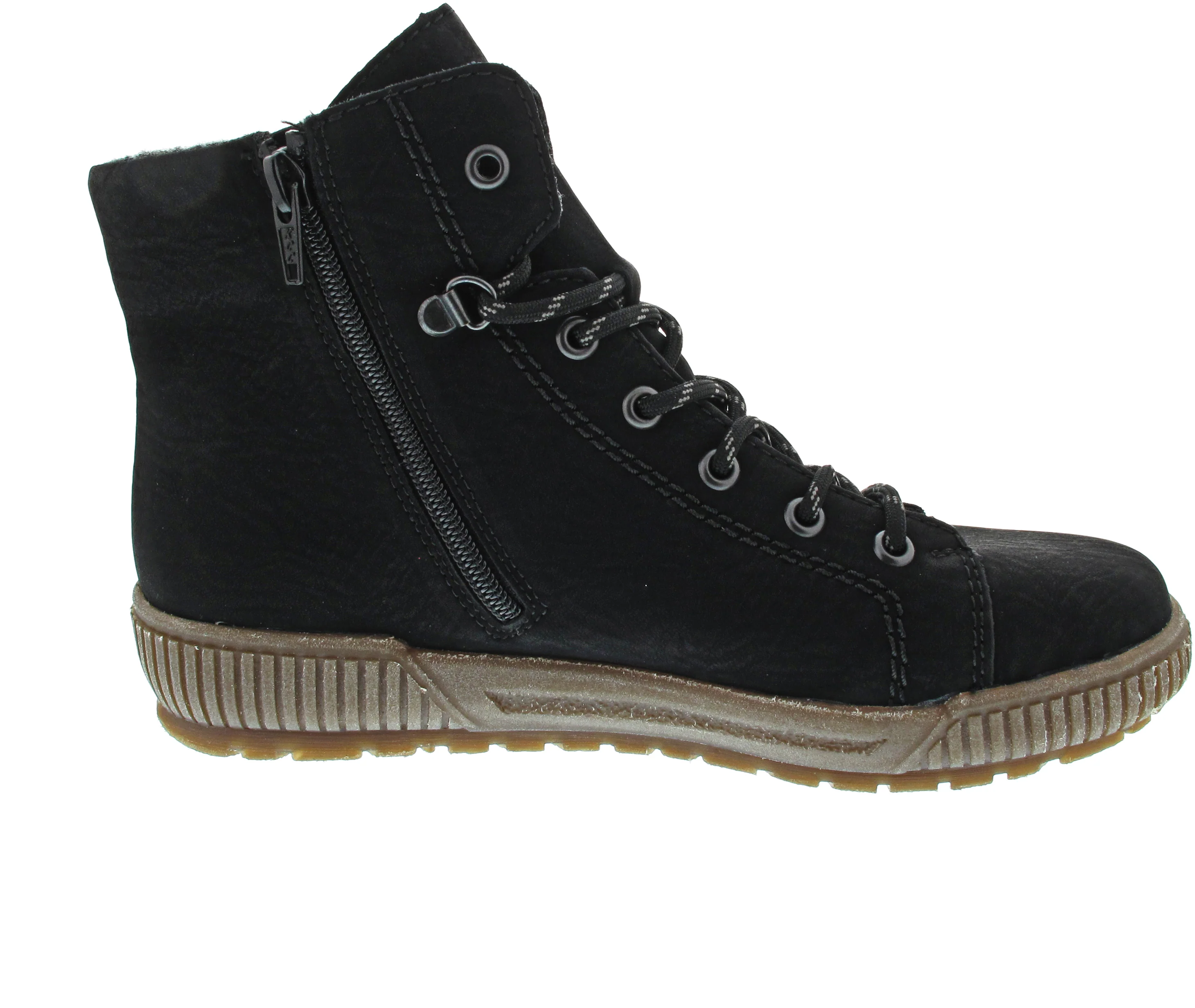 Rieker Schnürstiefelette Schwarz - Image 10