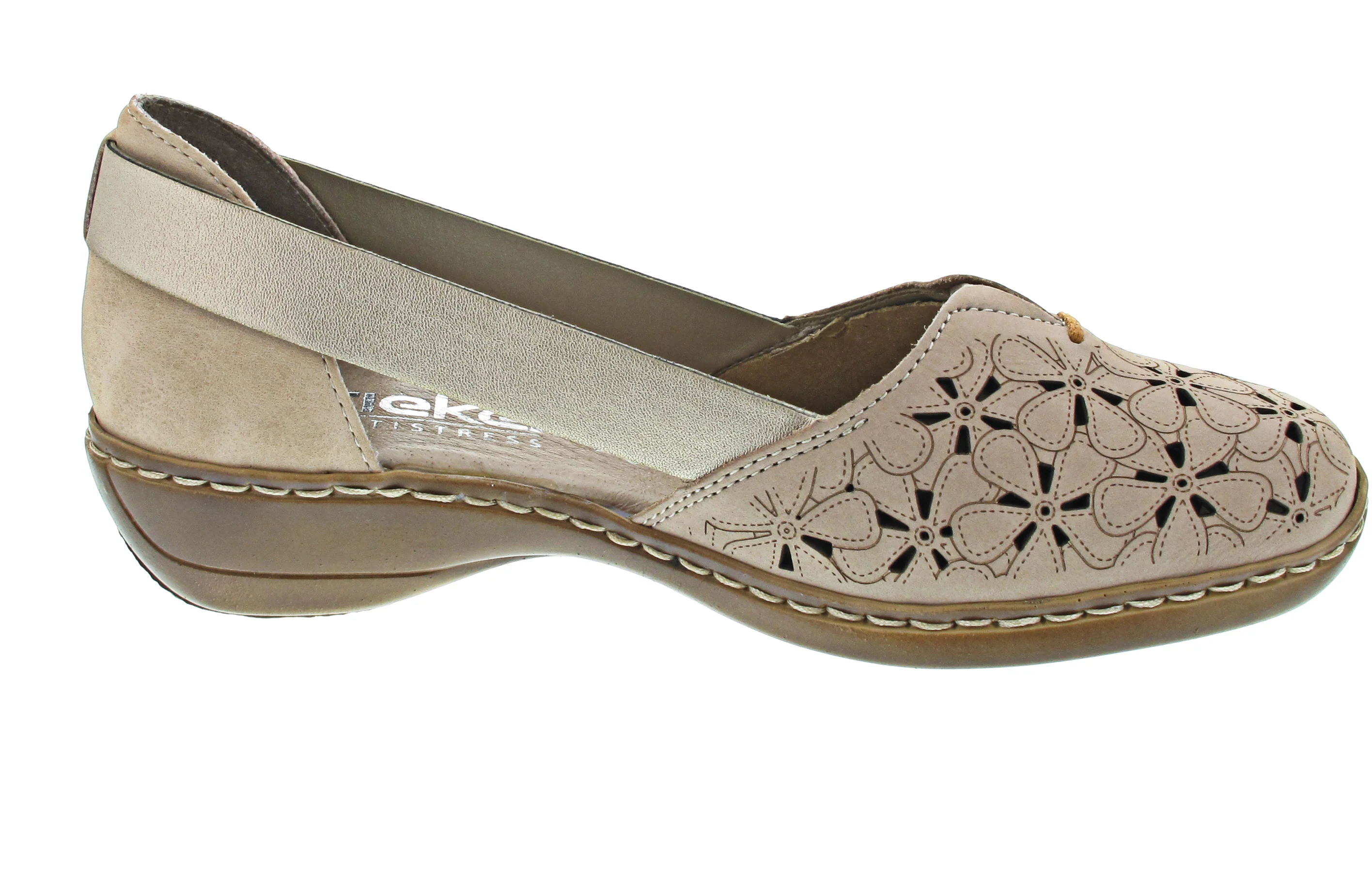 Rieker Slipper Beige - Image 3