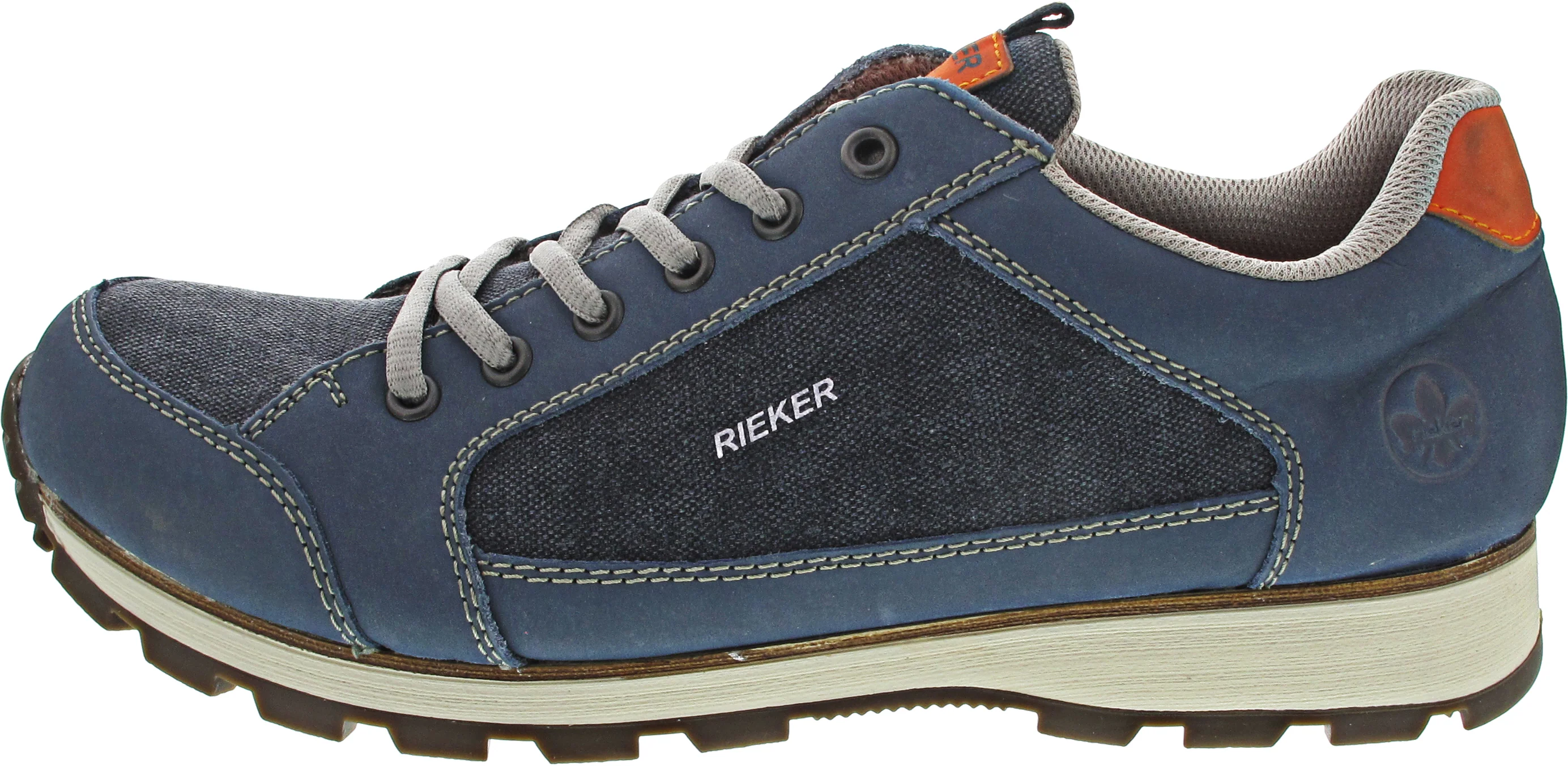 Rieker sportlicher Schnürer Blau - Image 5