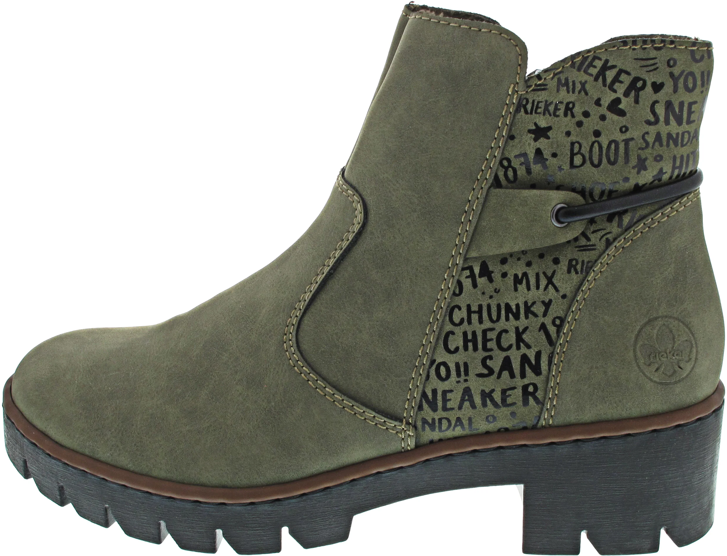 Rieker Stiefelette Grün - Image 6