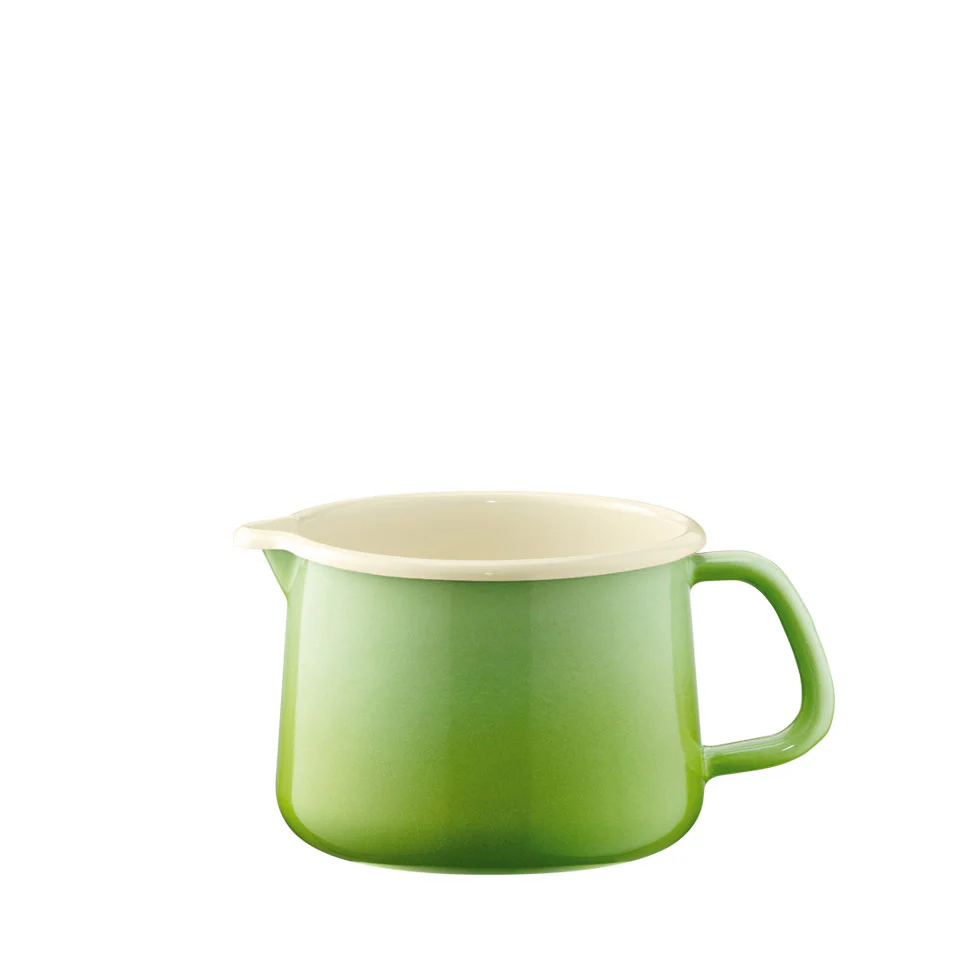 Riess Schnabeltopf Smaragd Emaille 14cm 1,7 Liter