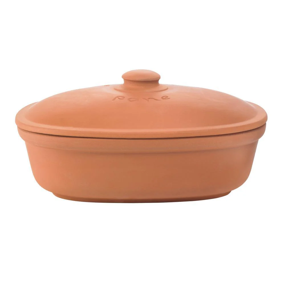 Römertopf Brot - Frische-Topf oval MEDI terracotta