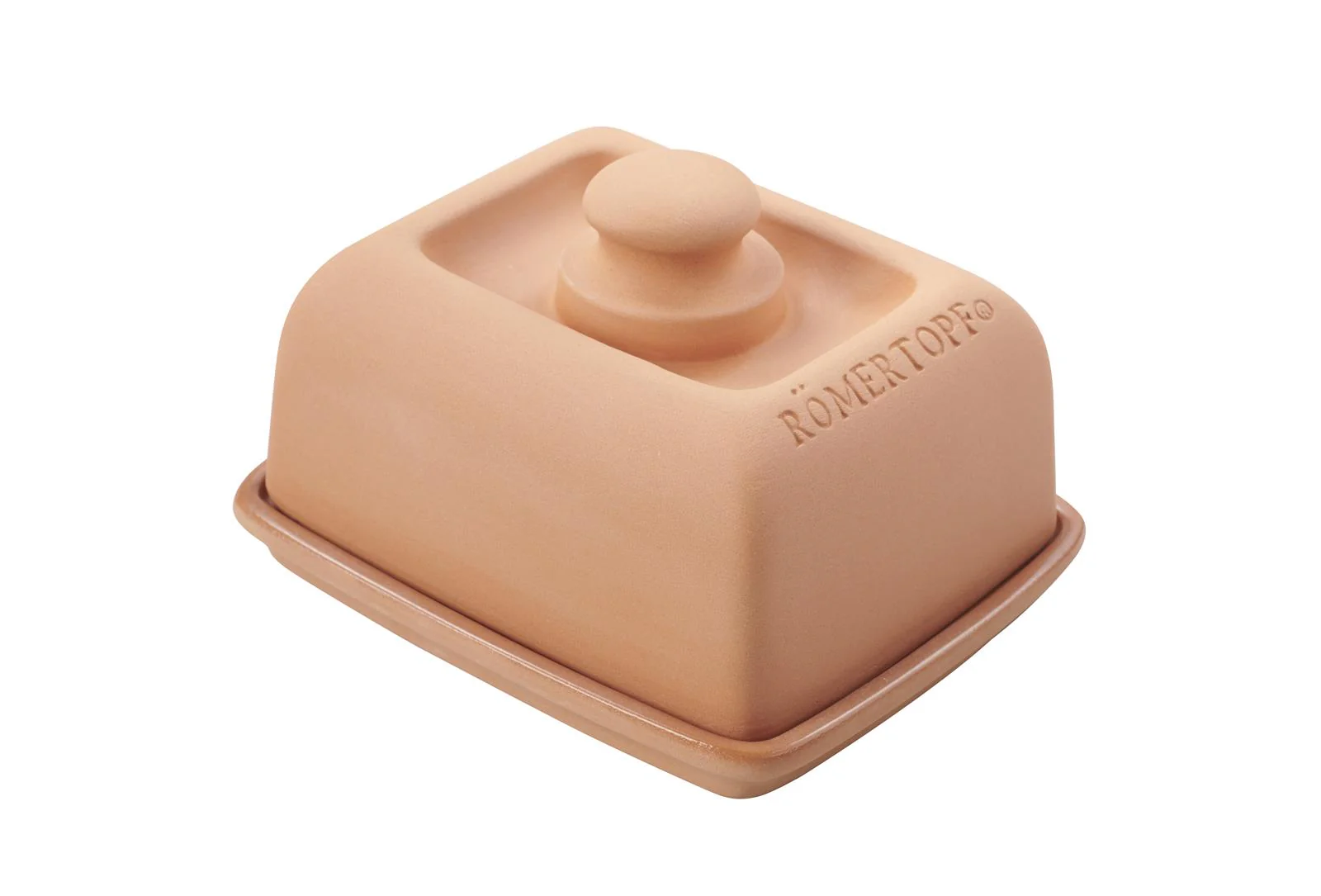 Römertopf Butterdose Thermo