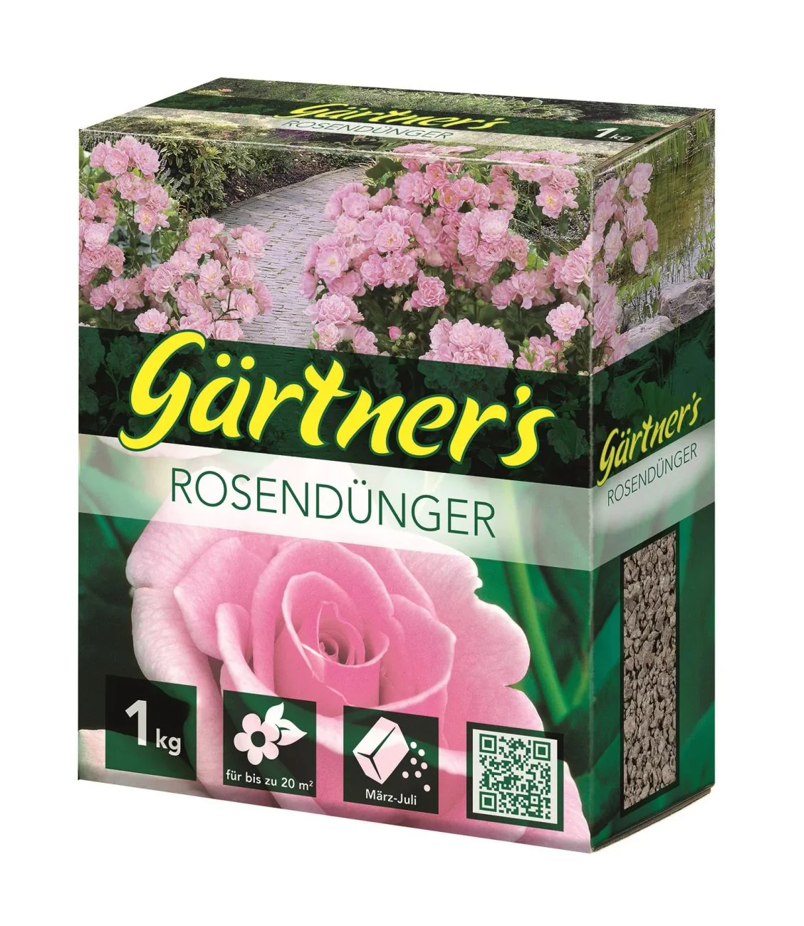 Rosendünger für prächtige Blüten und vitale Pflanzen 1 kg
