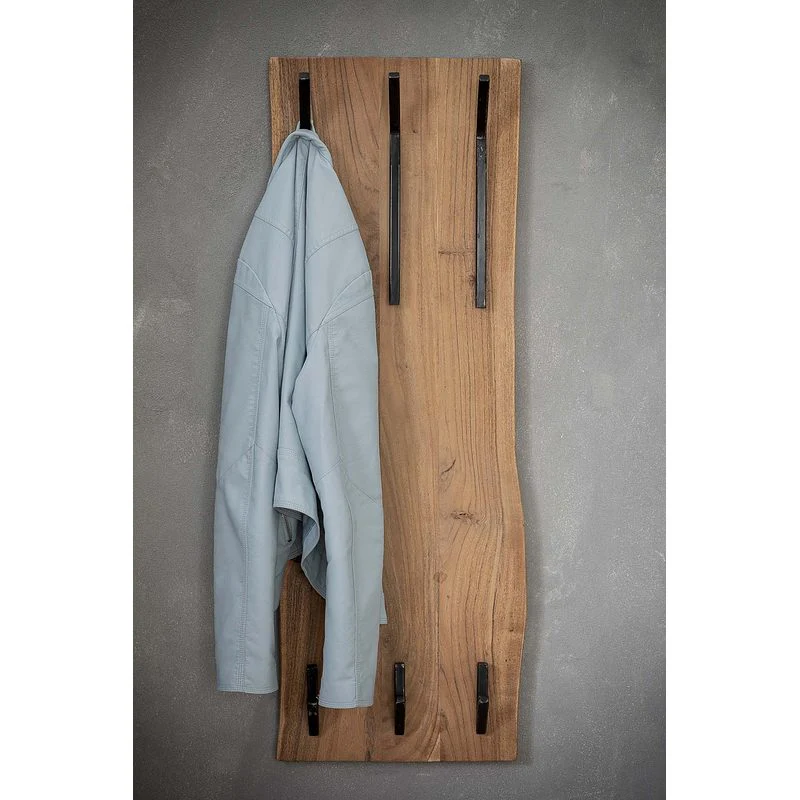 Rubjerg Design Garderobe Edge 6 Haken Akazie massiv natur - Image 3