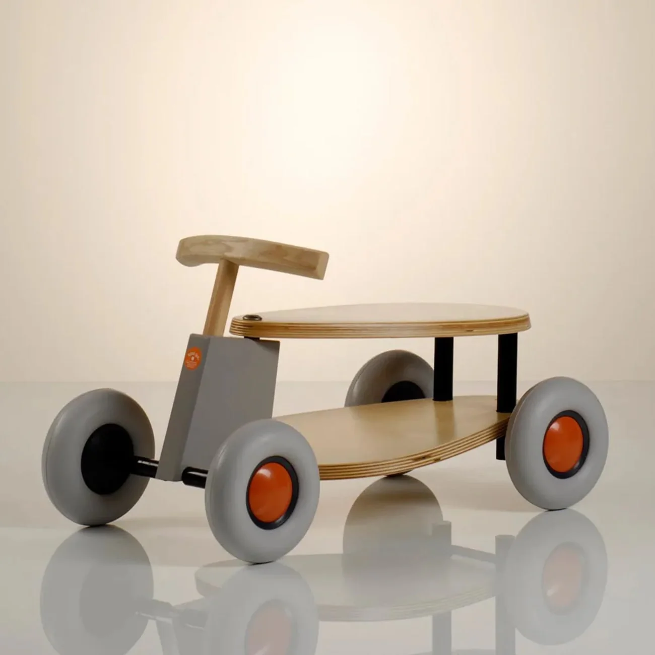 Rutschauto Sibis Flix aus Holz für Kleinkinder - Image 3