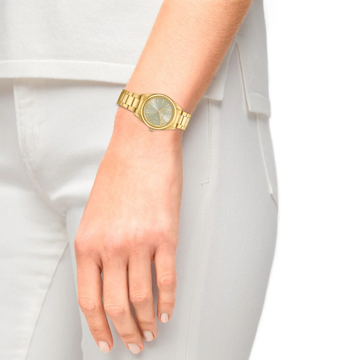 s.Oliver Damen Uhr Armbanduhr Edelstahl IP Gold 2033532 - Image 3