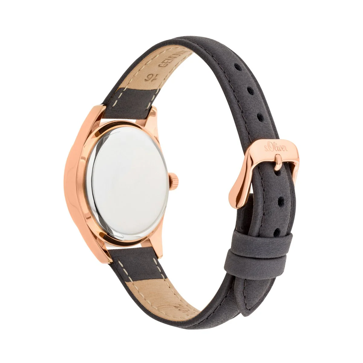 s.Oliver Damen Uhr Armbanduhr Leder SO-3678-LQ - Image 3