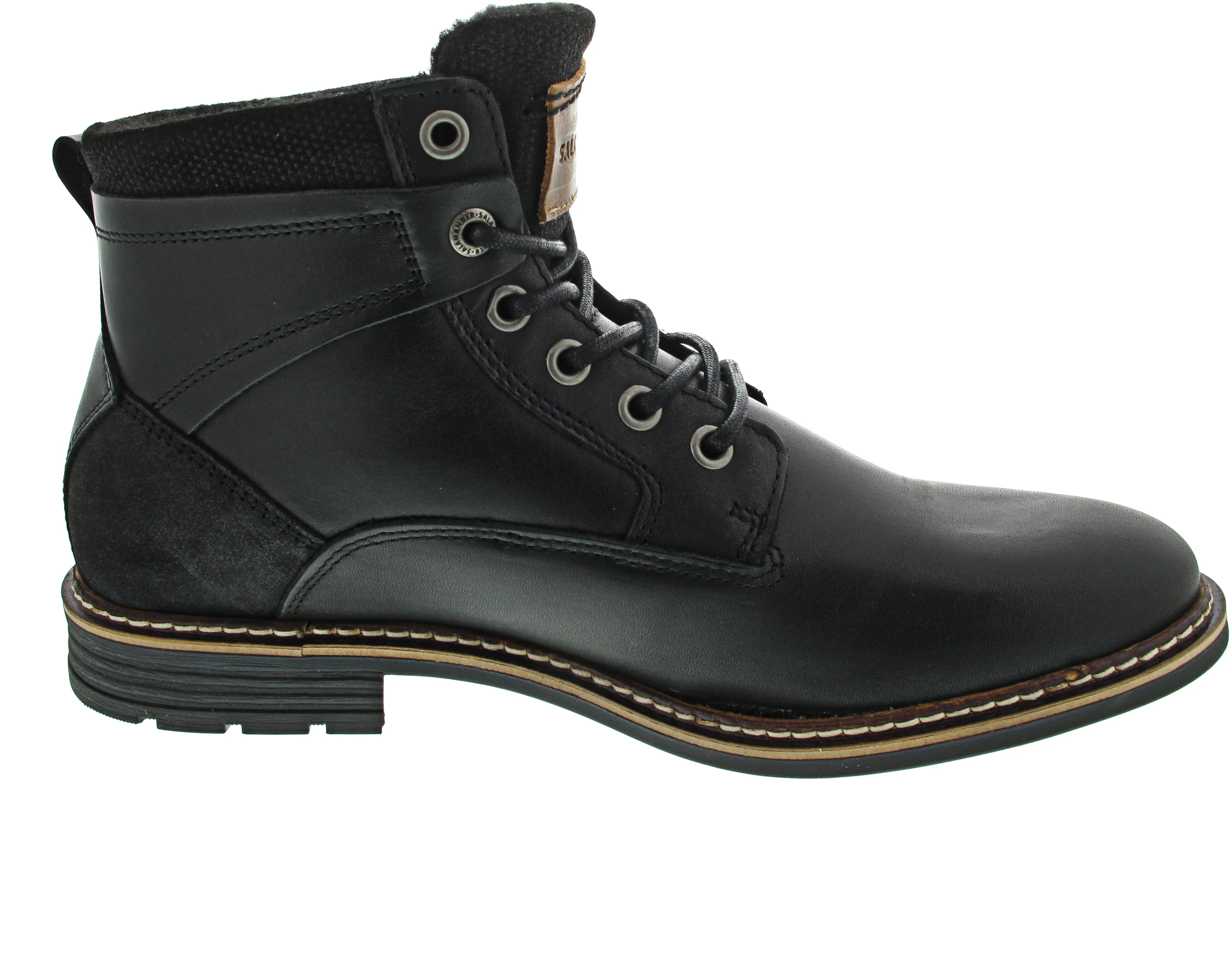 Salamander Bairo Schnürstiefel Schwarz - Image 15