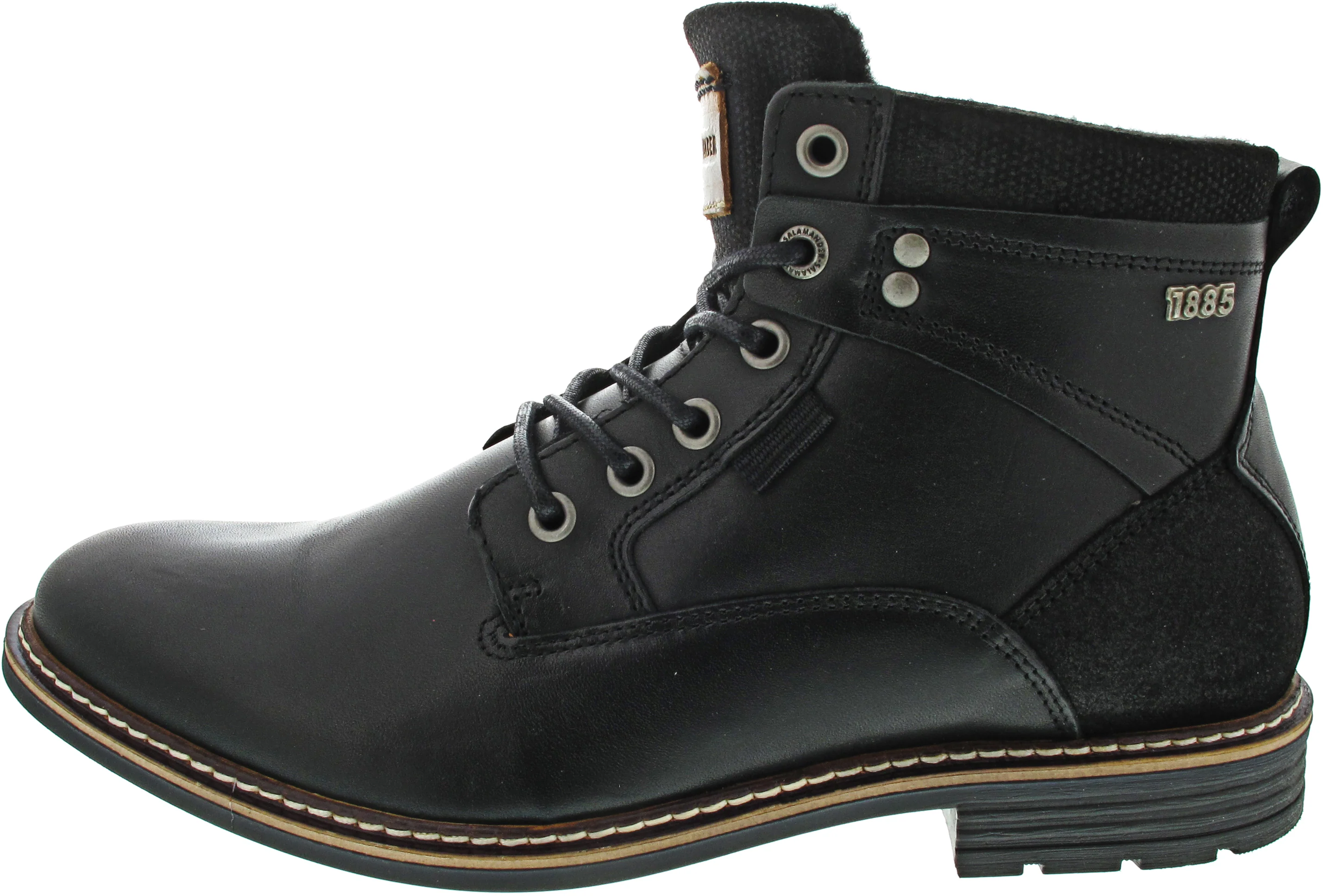 Salamander Bairo Schnürstiefel Schwarz - Image 6