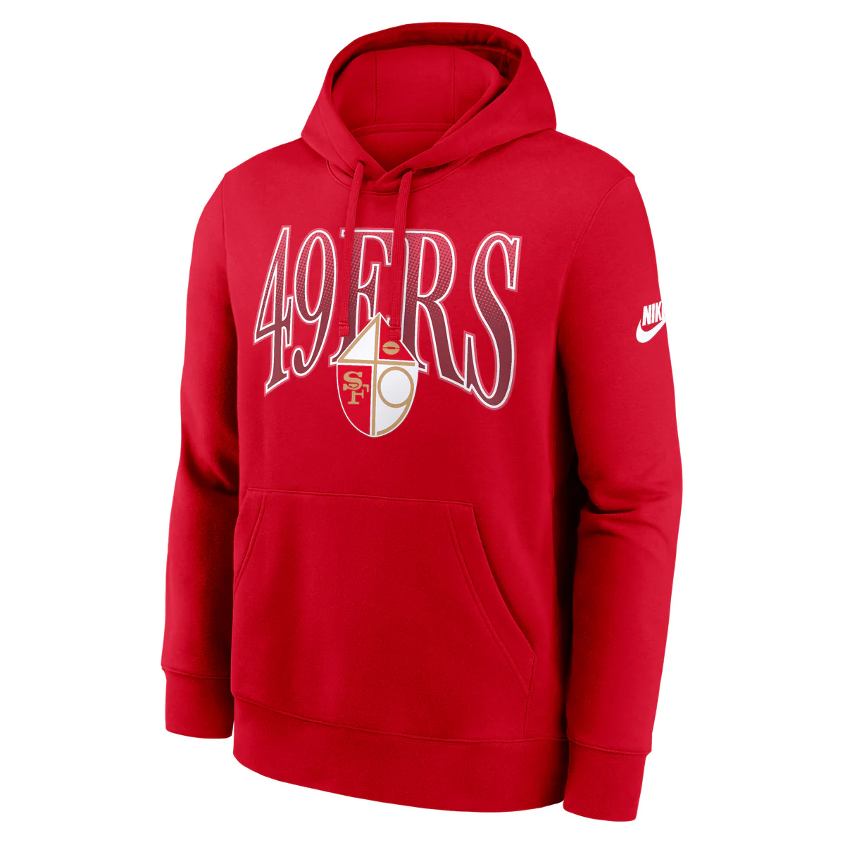 San Francisco 49ers Nike Rewind Club Hoodie NFL - Image 14