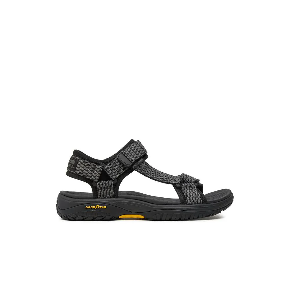 Sandálias Mann Skechers Relaxed Fit: Lomell Rip Tide Schwarz - Image 7