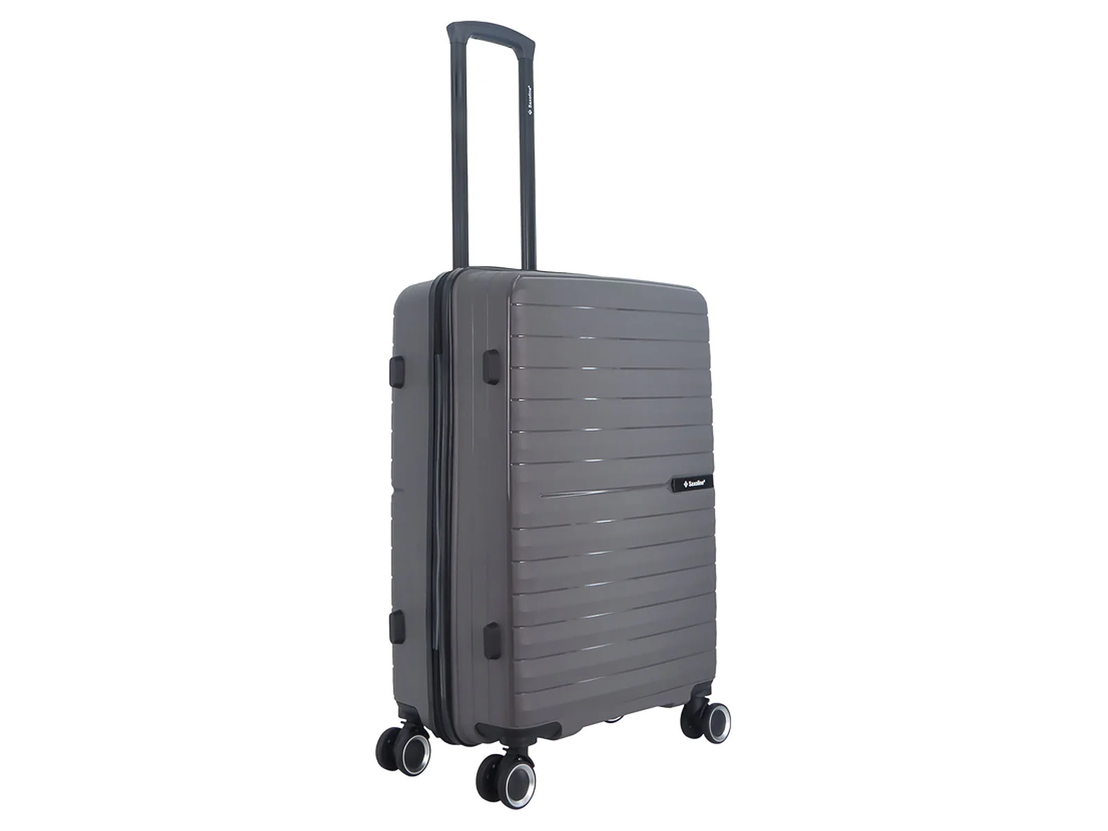 Saxoline SX Fiesta Trolley TSA Zahlenschloss Spinner 65 cm grey - Image 10