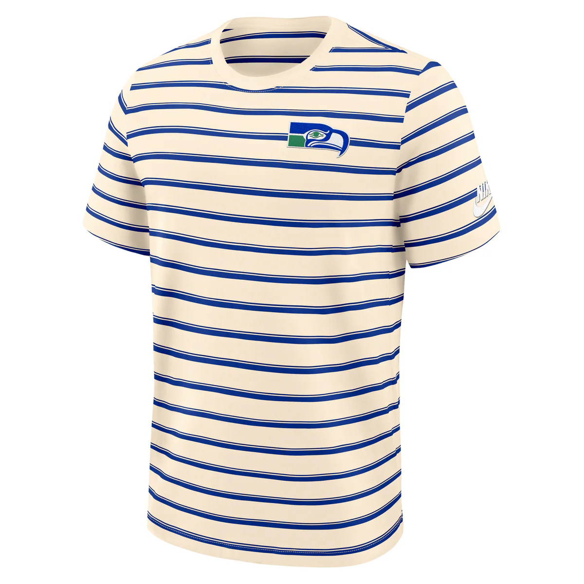 Seattle Seahawks Nike Rewind Club Striped Tee NFL - Image 10