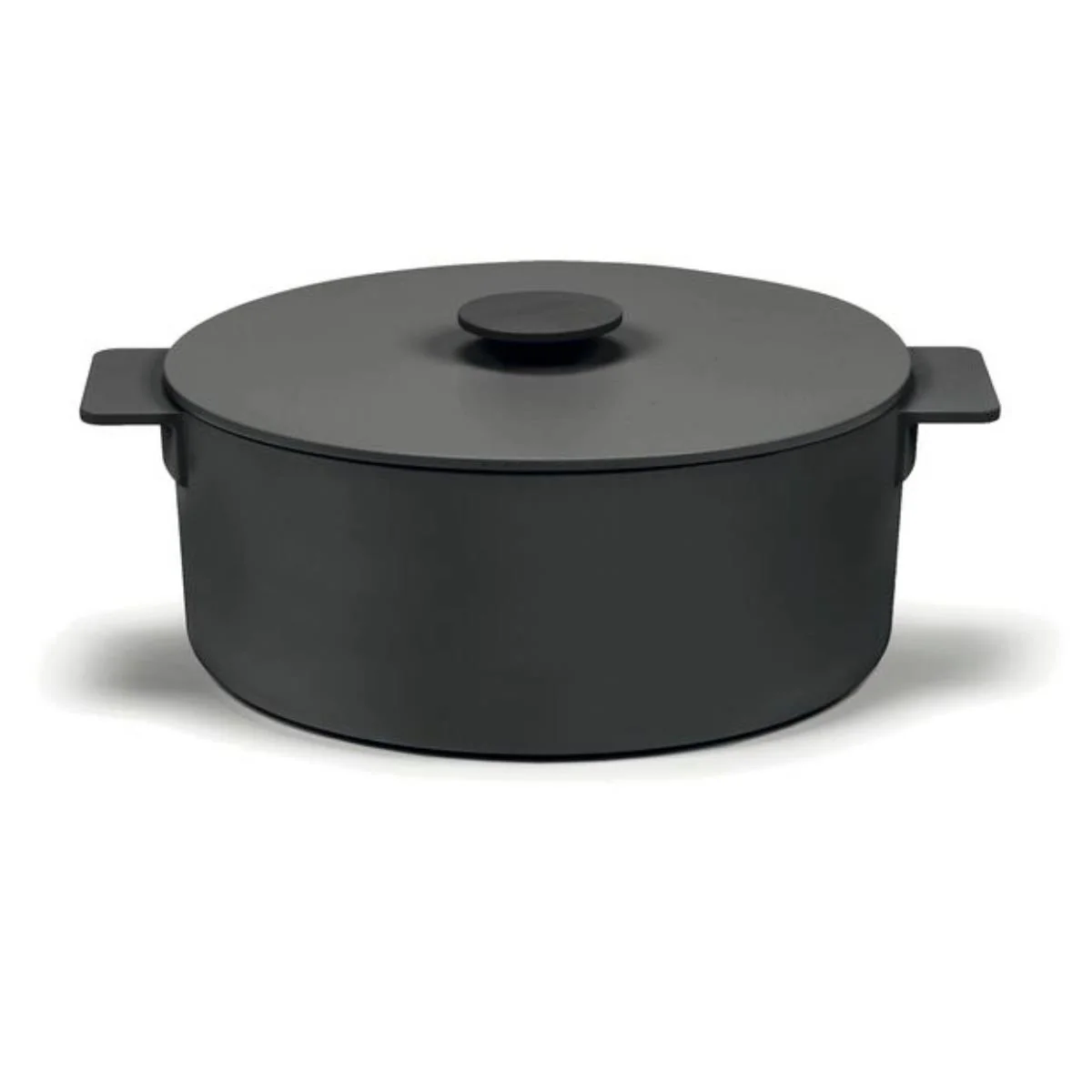SERAX Topf XL Surface Black, Inhalt: 5,5 Liter, Länge: 350 mm, Breite: 290 mm