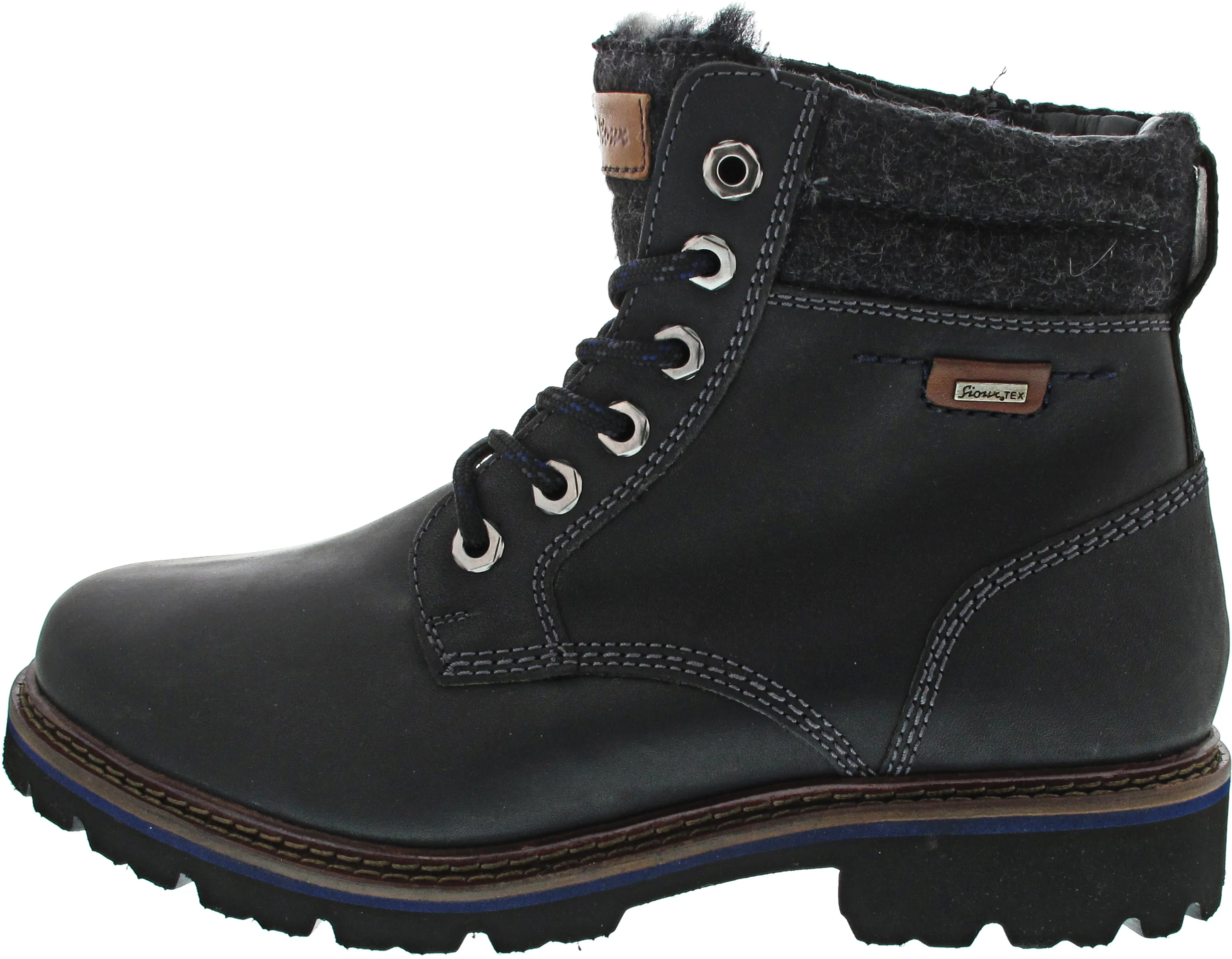 Sioux Adalrik Schnürstiefel Schwarz - Image 5