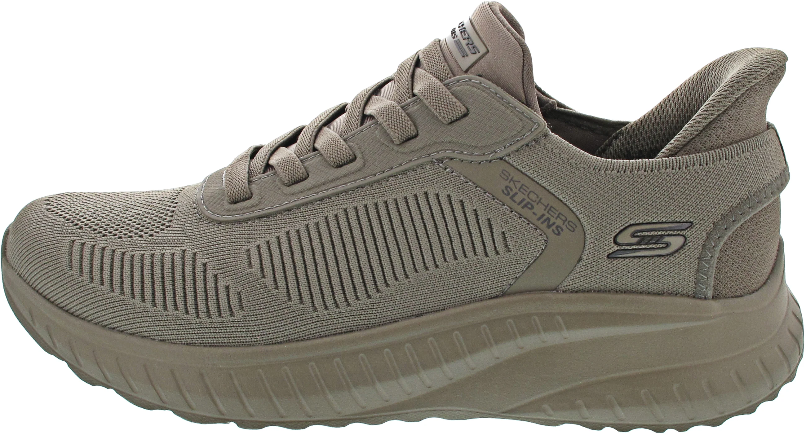 Skechers Bob Squad Chaos-Solid Ste Slipper Grün - Image 8