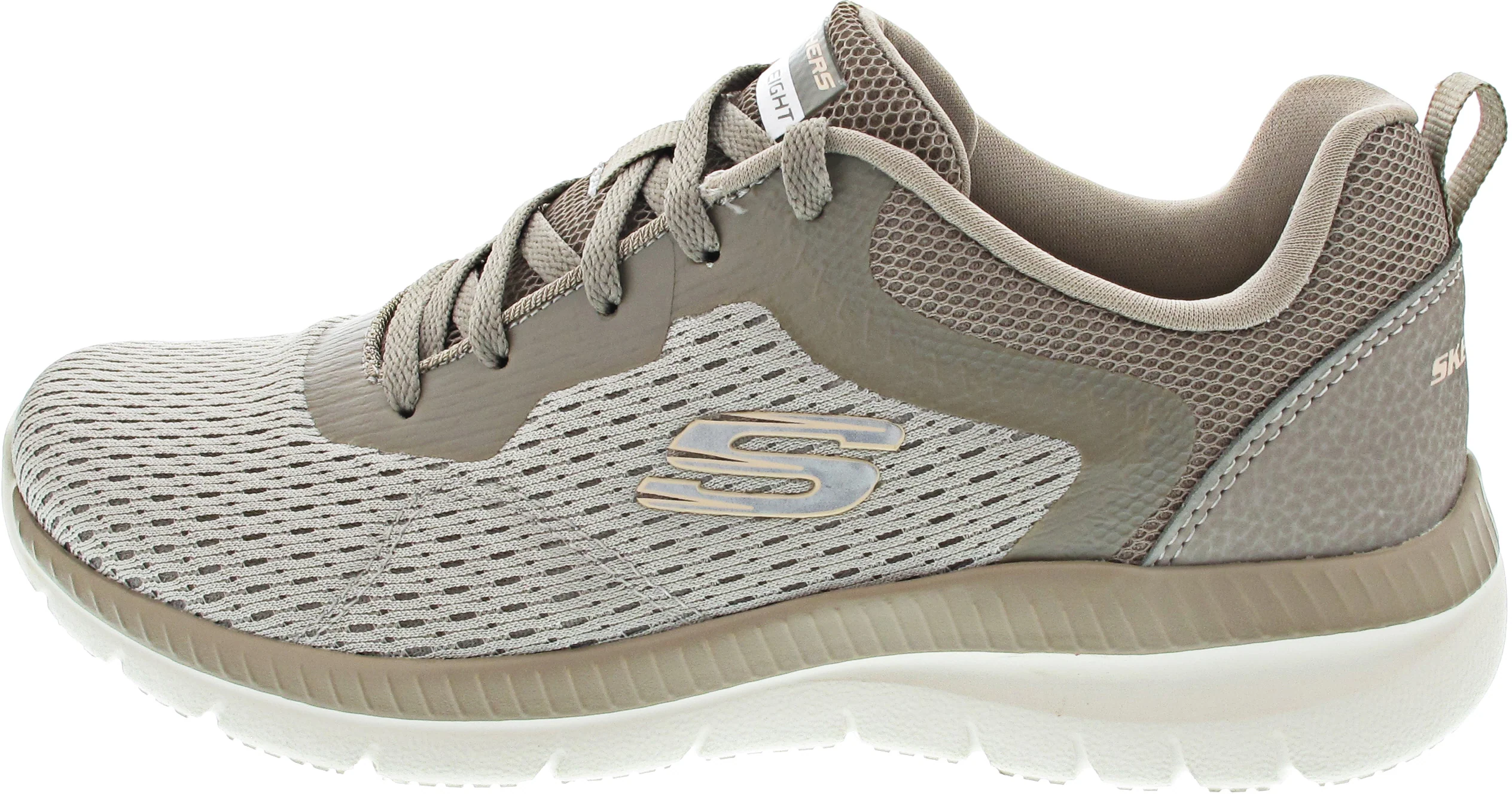 Skechers Bountiful-Quick Path Sneaker Beige - Image 5