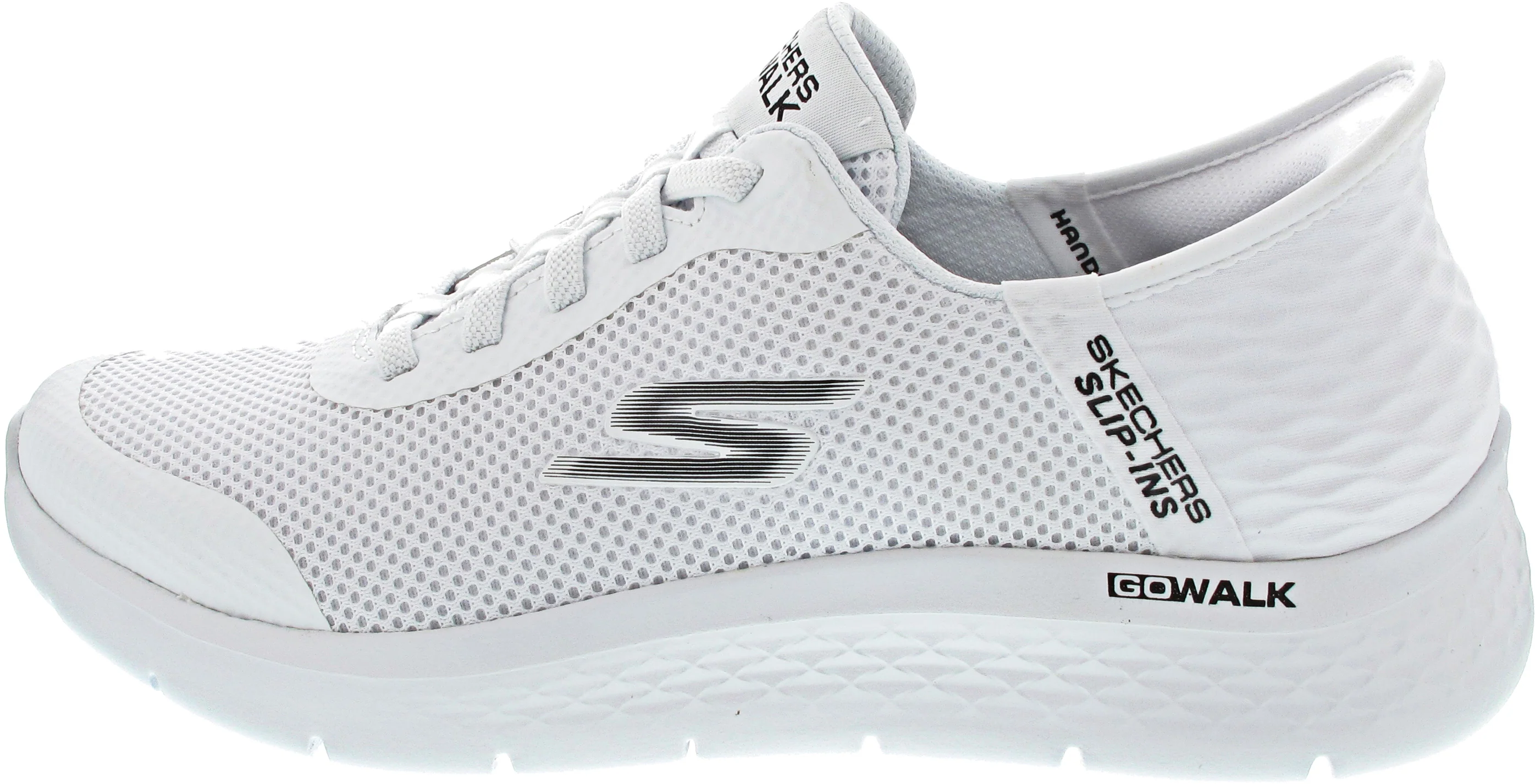 Skechers Slip-Ins:Go Walk Flex-Han Slipper Weiß - Image 6