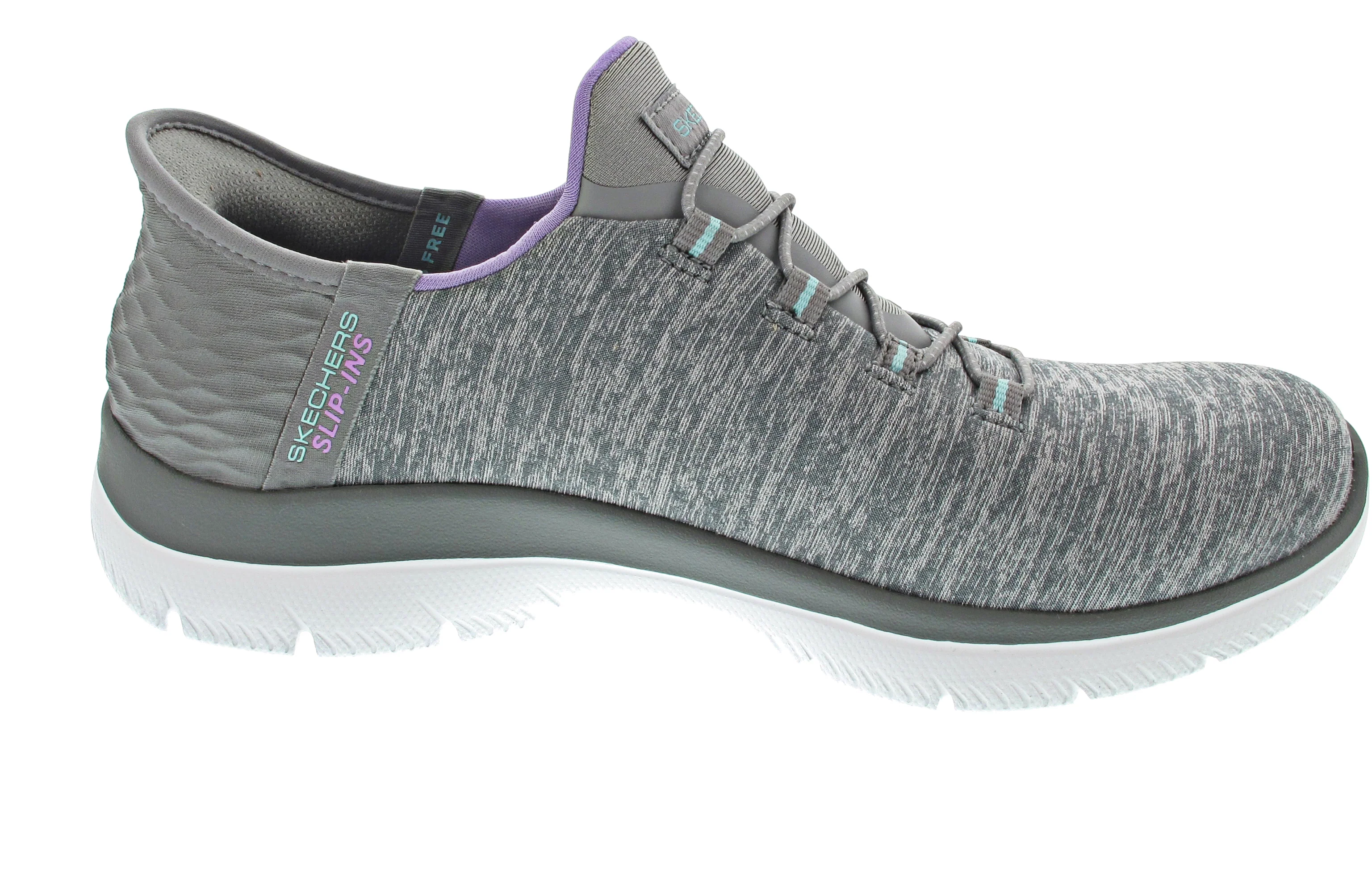 Skechers Slip-Ins:Summits-Dazzling Slipper Grau - Image 3