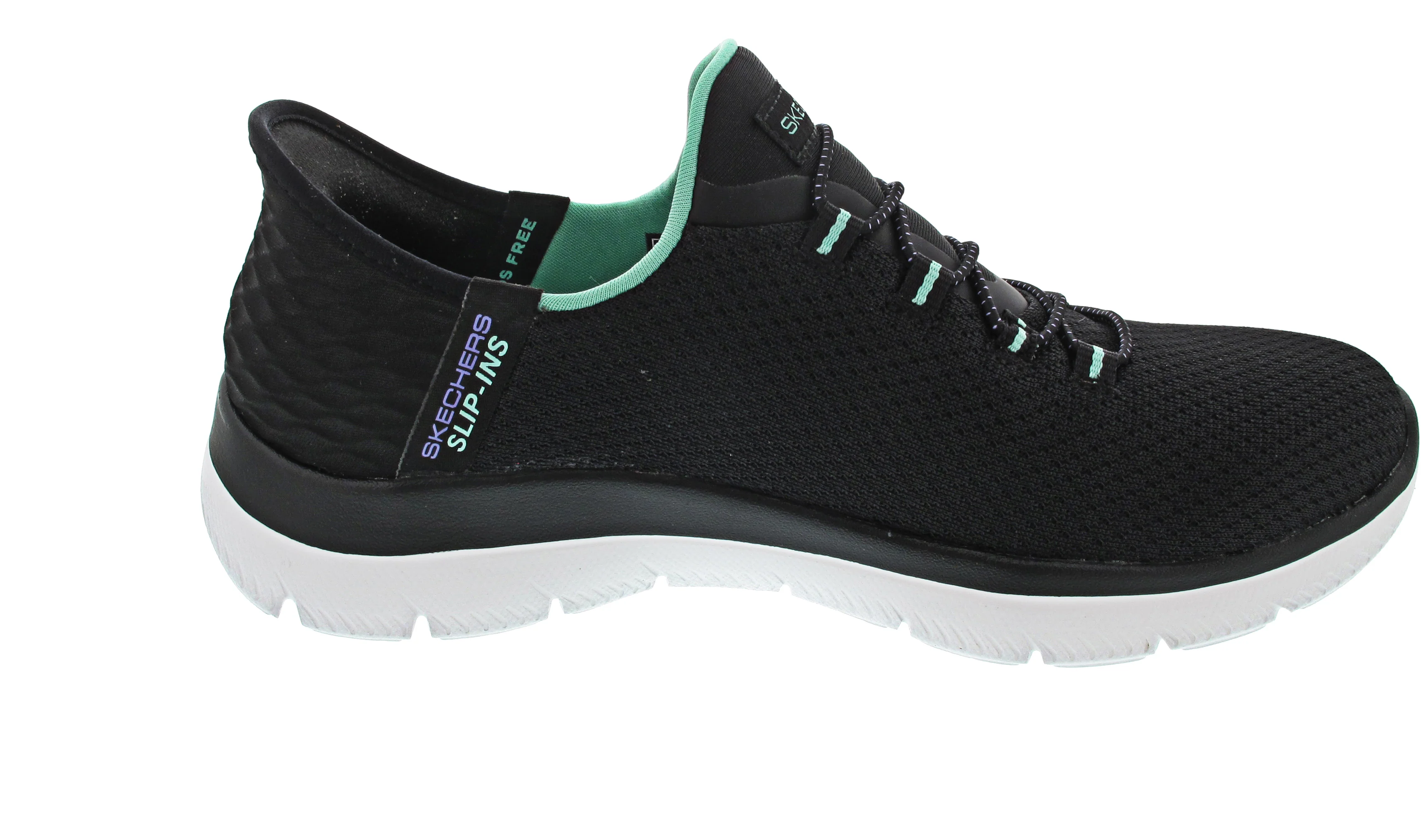 Skechers Slip-Ins:Summits-Diamond Slipper Schwarz - Image 3