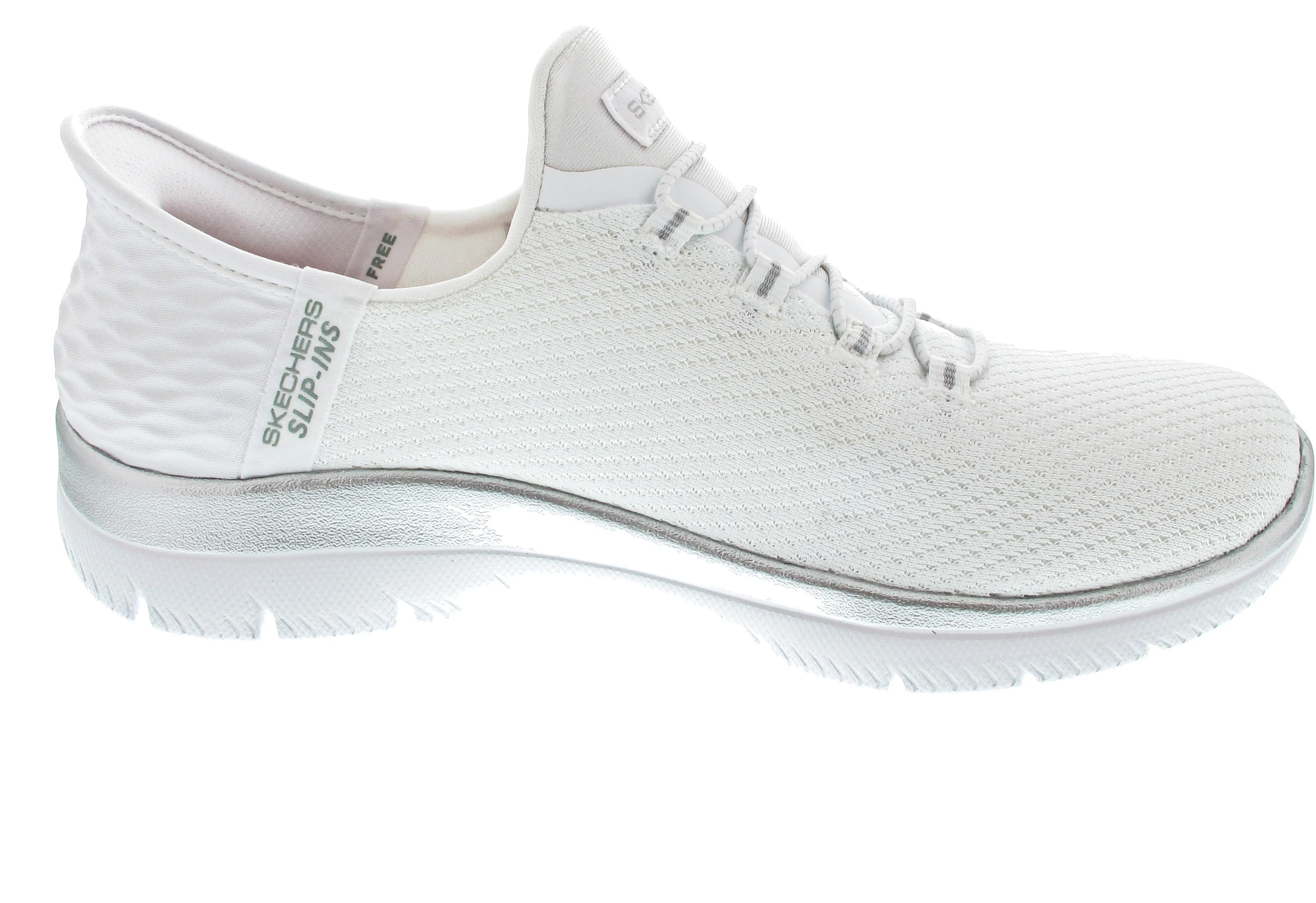 Skechers Slip-Ins:Summits-Diamond Slipper Weiß - Image 3
