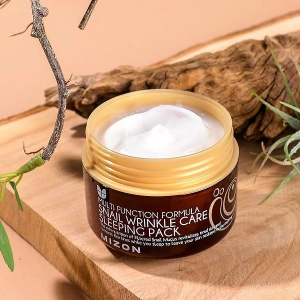 Snail Wrinkle Care Sleeping Pack - 80 ml - Image 2