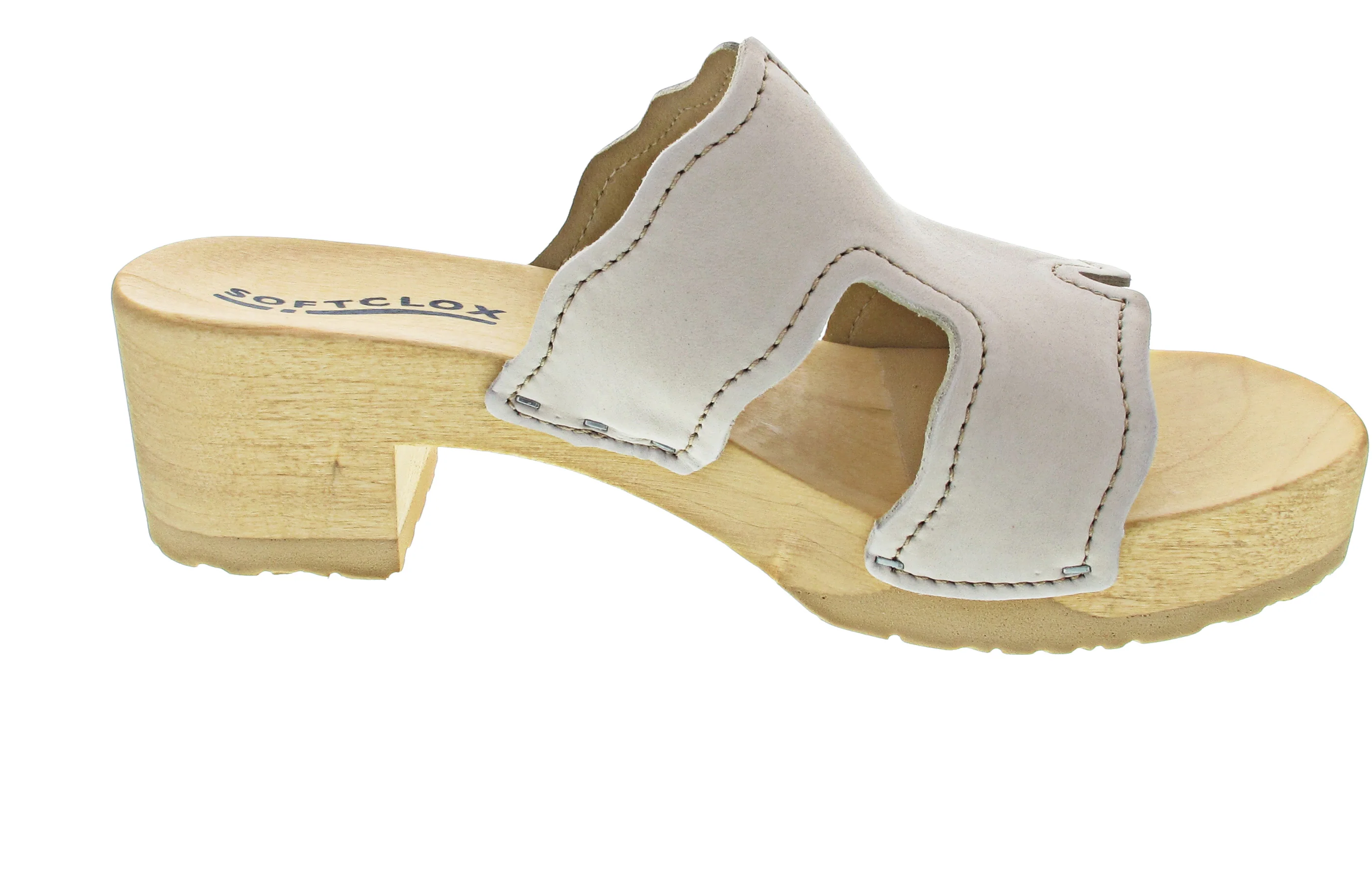 Softclox Pernilla Pantolette Grau - Image 3
