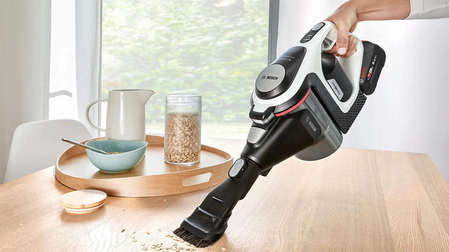 Staubsauger Bosch Serie 8 BSS825ALL kabellos mit TurboSpin - Image 3