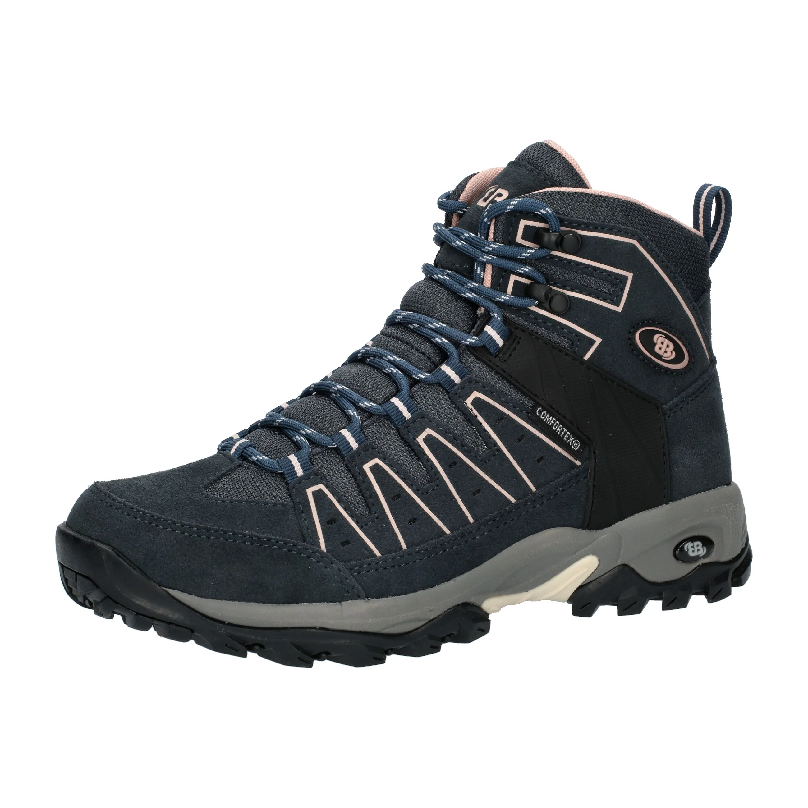 Stiefel Damen Schnürung wasserdicht blau Brütting Mount Pinos High
