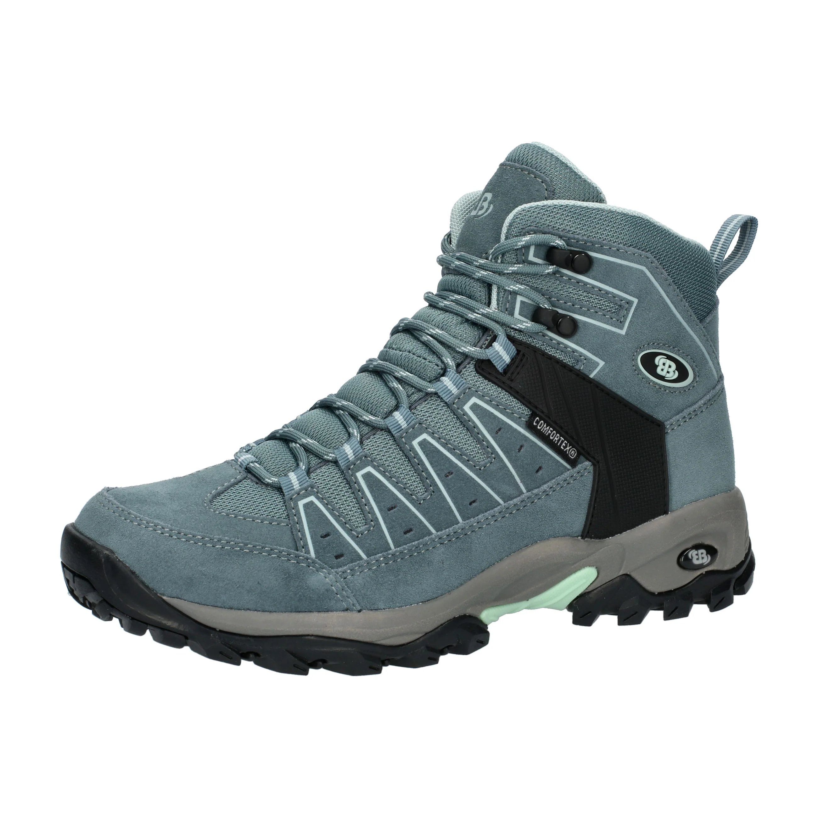 Stiefel Damen Schnürung wasserdicht türkis Brütting Mount Pinos High - Image 13