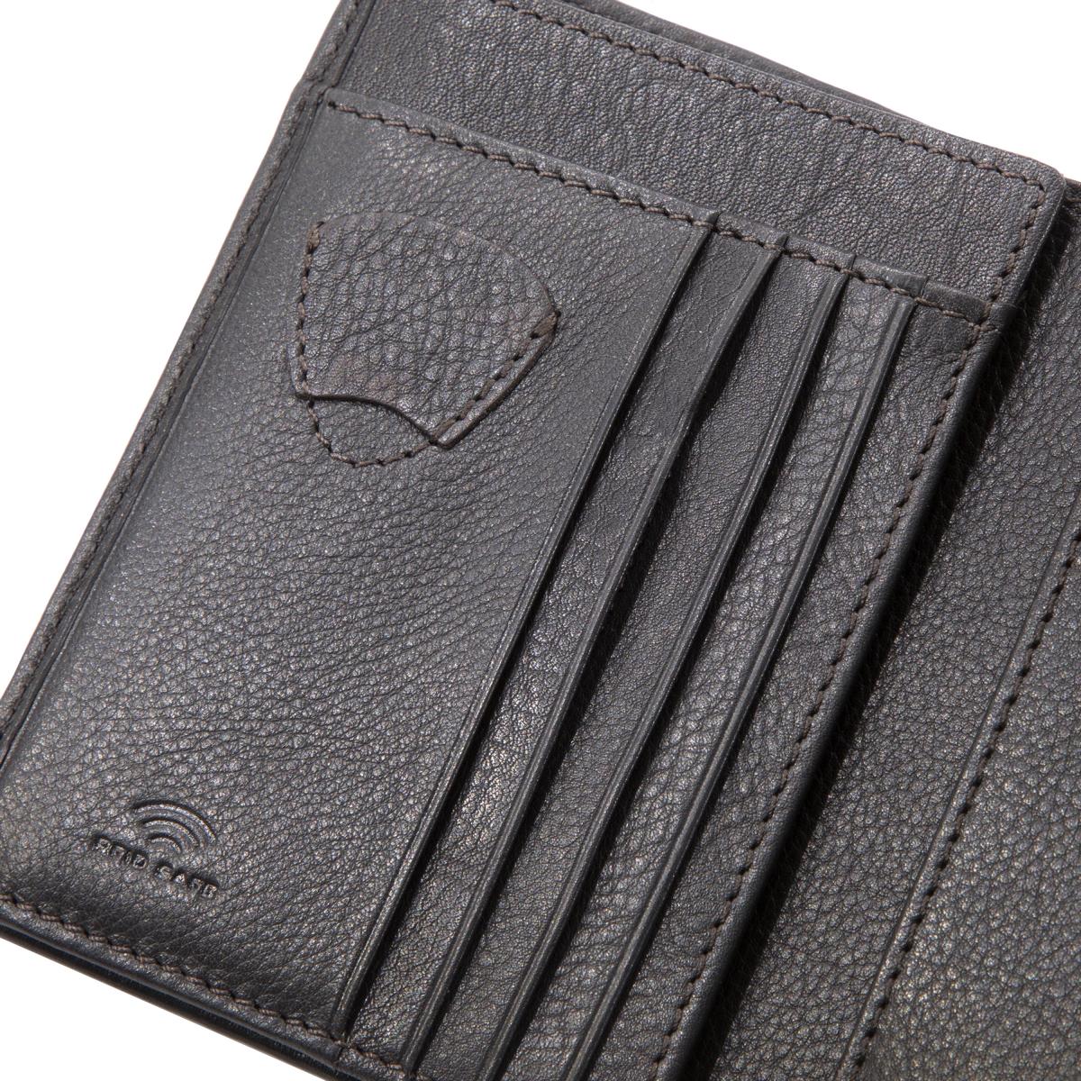 Strellson Harrison Pierce BillFold V8 Herren Geldbörsen Leder Hochformat dark brown - Image 6