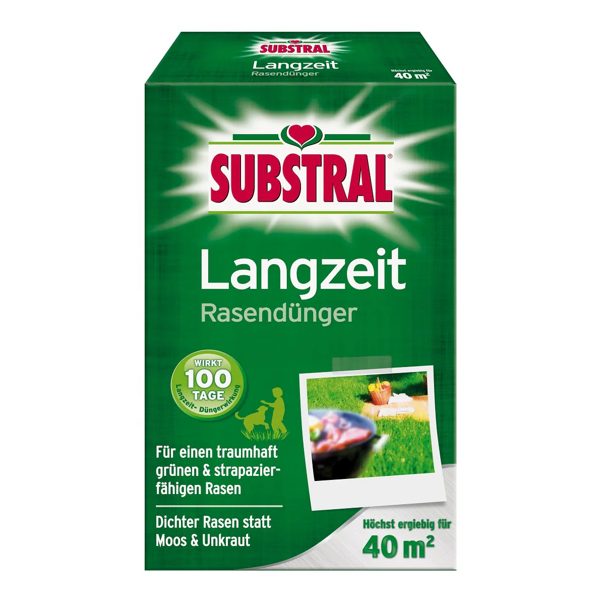 Substral Langzeit Rasen-Dünger - 800 g