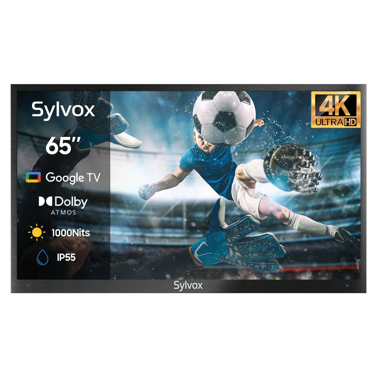 SYLVOX 109 cm / 43” Teilsonne Outdoor Google TV - Image 2