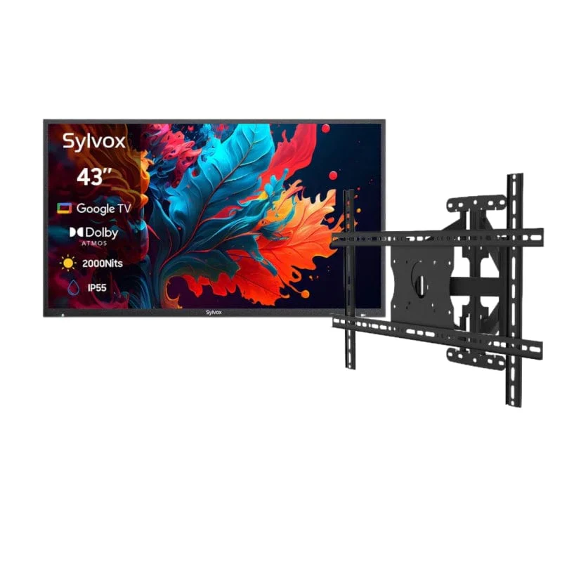 SYLVOX 190 cm / 75” Volle Sonne Outdoor Google QLED TV - Image 15