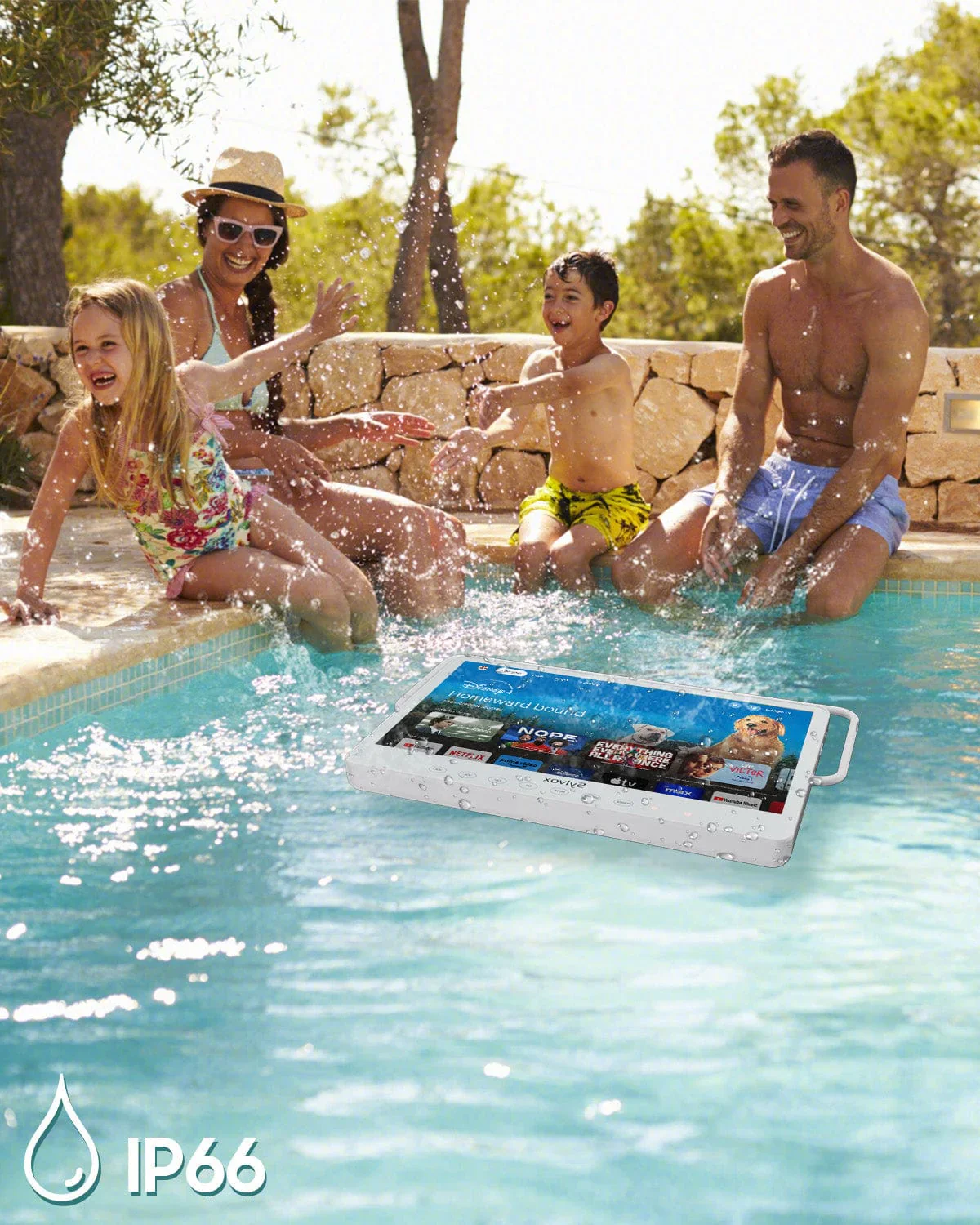 SYLVOX 40 cm / 15.6” Tragbarer wasserdichter TV - Image 9