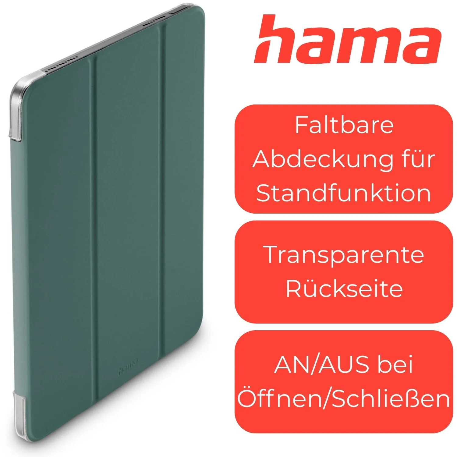 Tablet-Case Fold Clear Rosa für Apple iPad Air 13 2024/2025/2026 - Image 12
