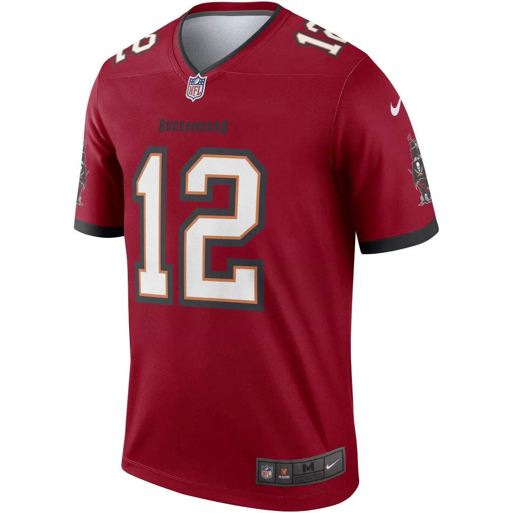 Tampa Bay Buccaneers Nike NFL Legend Jersey Brady 12 - Image 4