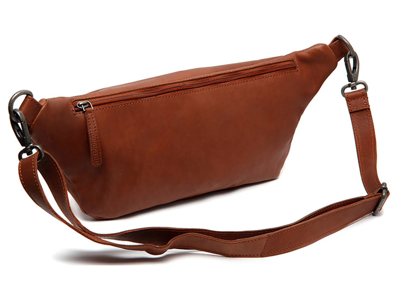 The Chesterfield Brand C23.1025 Kruger Waist Bag Washed Waxed Leder 31 cognac - Image 2
