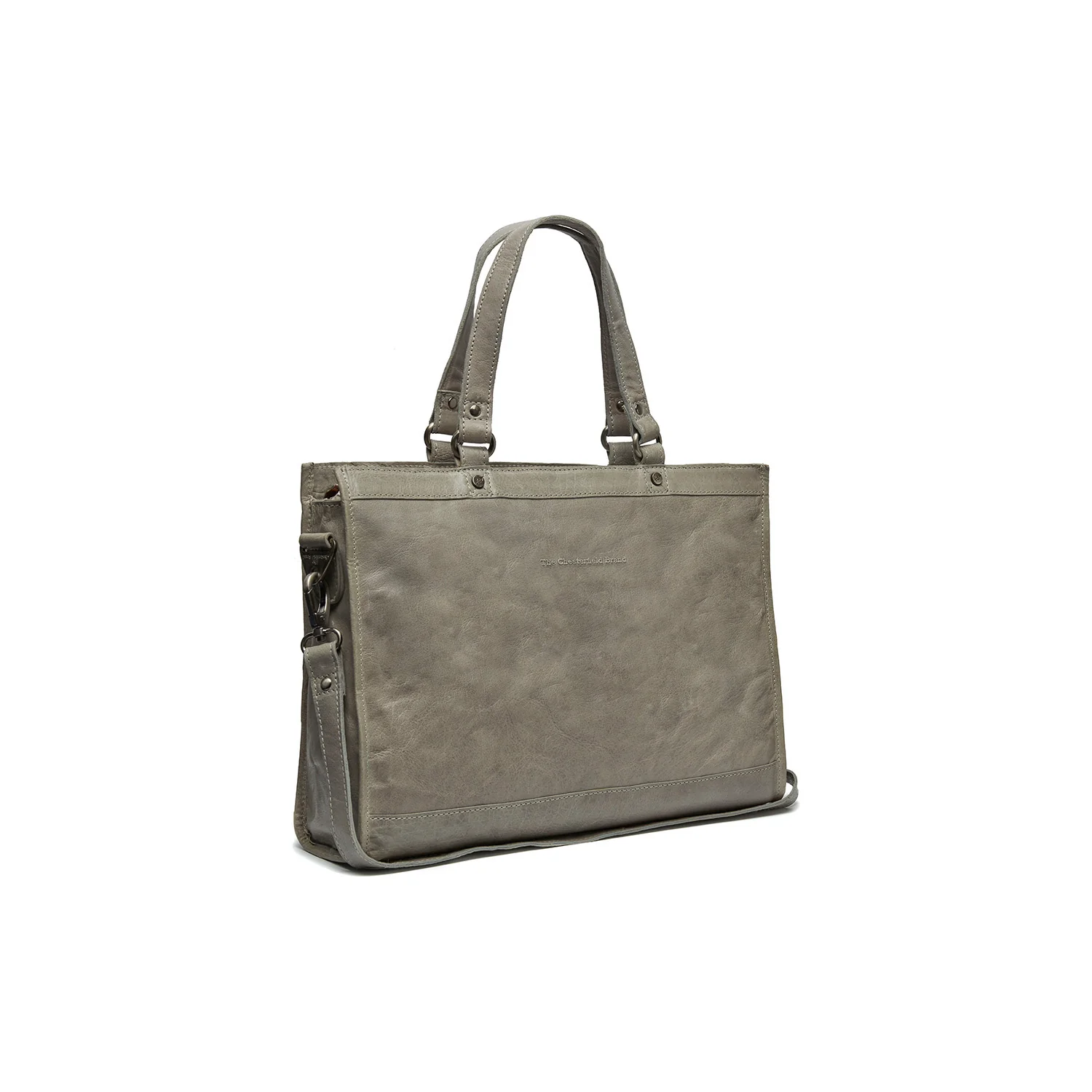 The Chesterfield Brand C38.0190 Stockholm Shopper Wax Pull Up Leder 05 white - Image 6