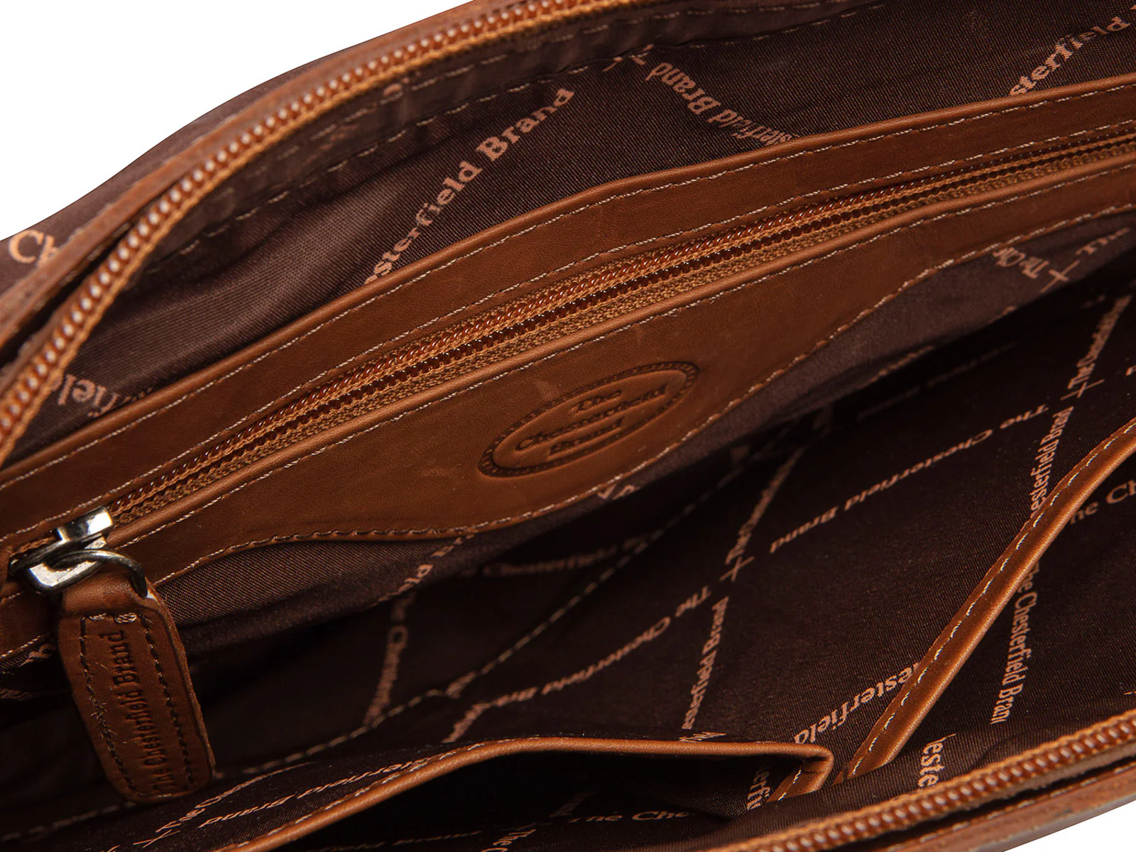 The Chesterfield Brand C48.1216 Tanga Umhängetasche Leder 31 cognac - Image 2