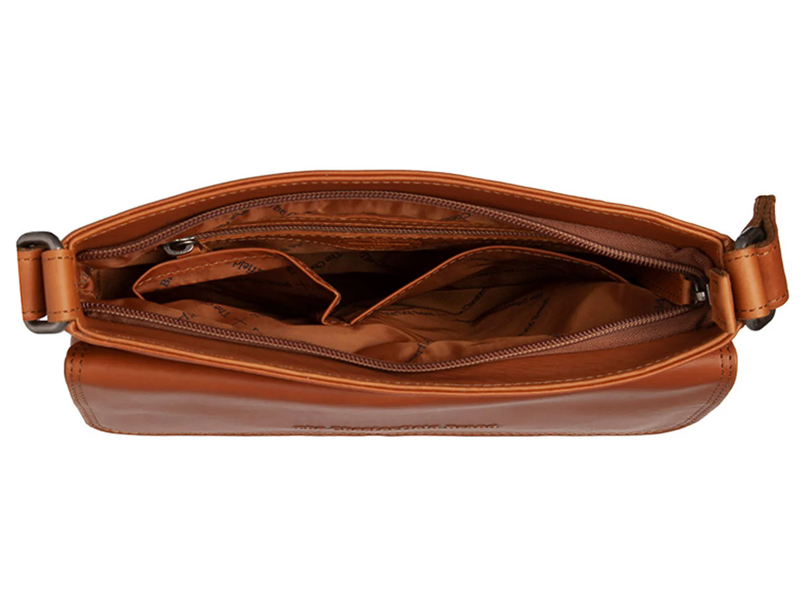 The Chesterfield Brand C48.1291 Essen Umhängetasche Wax Pull Up Leder 31 cognac - Image 2