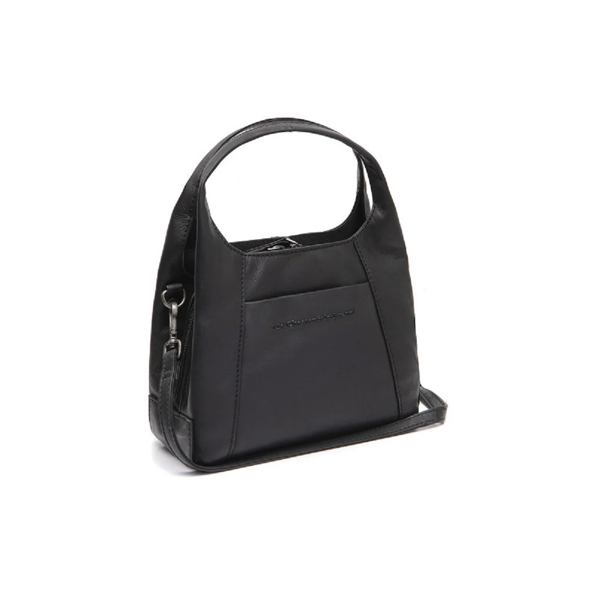 The Chesterfild Brand Lunera C481400 Grifftasche Wax Pull Up Leder schwarz