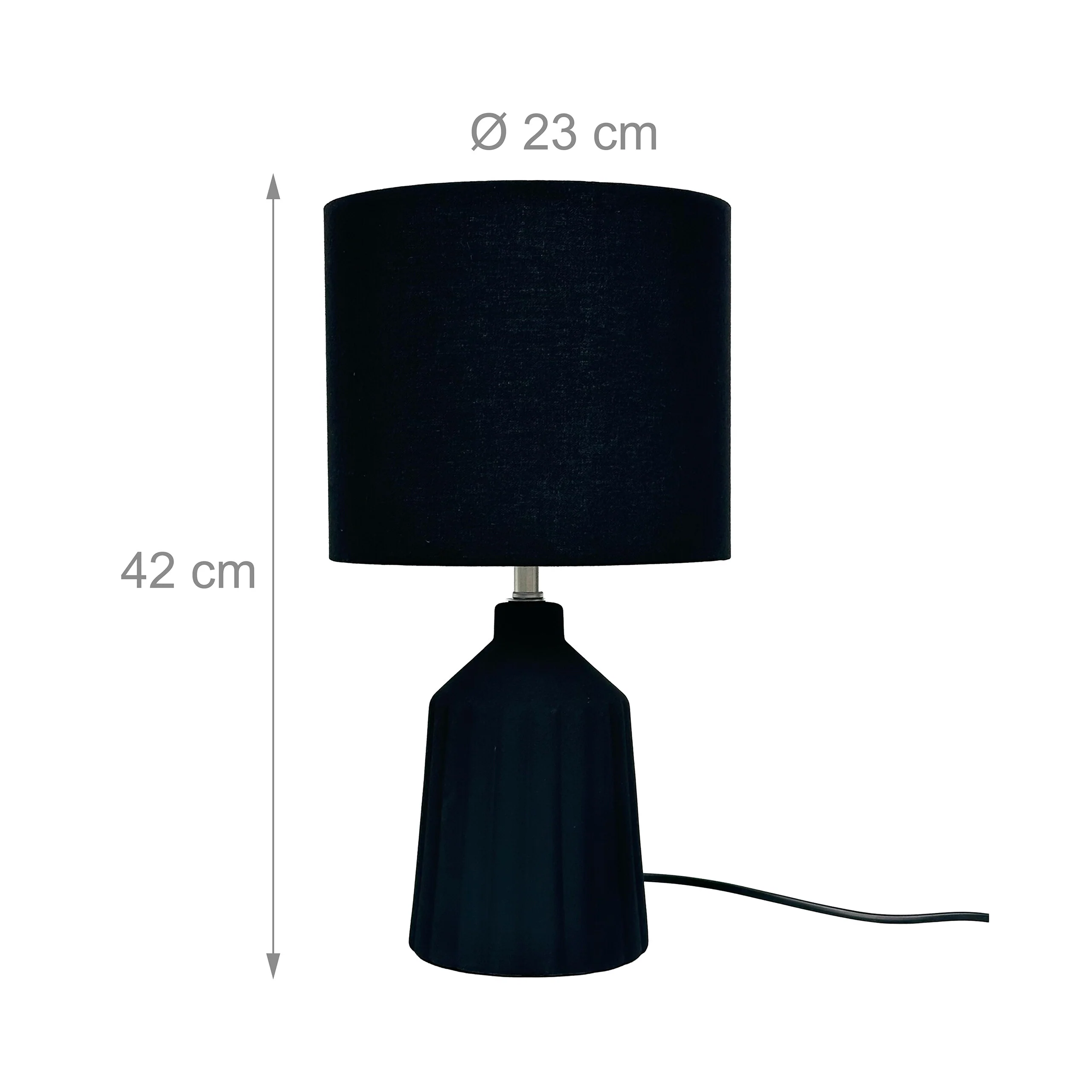 Tischlampe mit Keramiksockel - Image 11