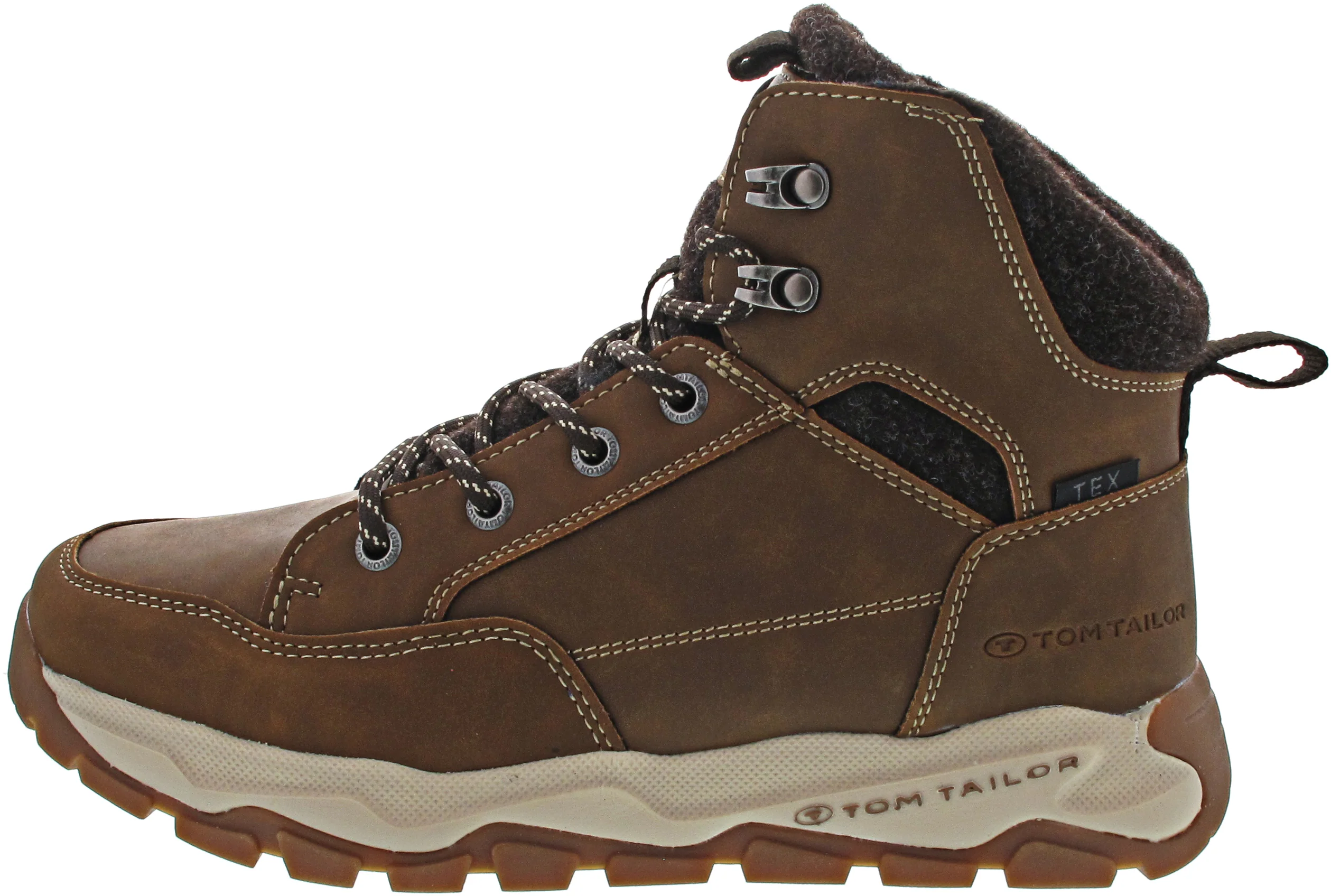 Tom Tailor Schnürstiefel Braun - Image 2