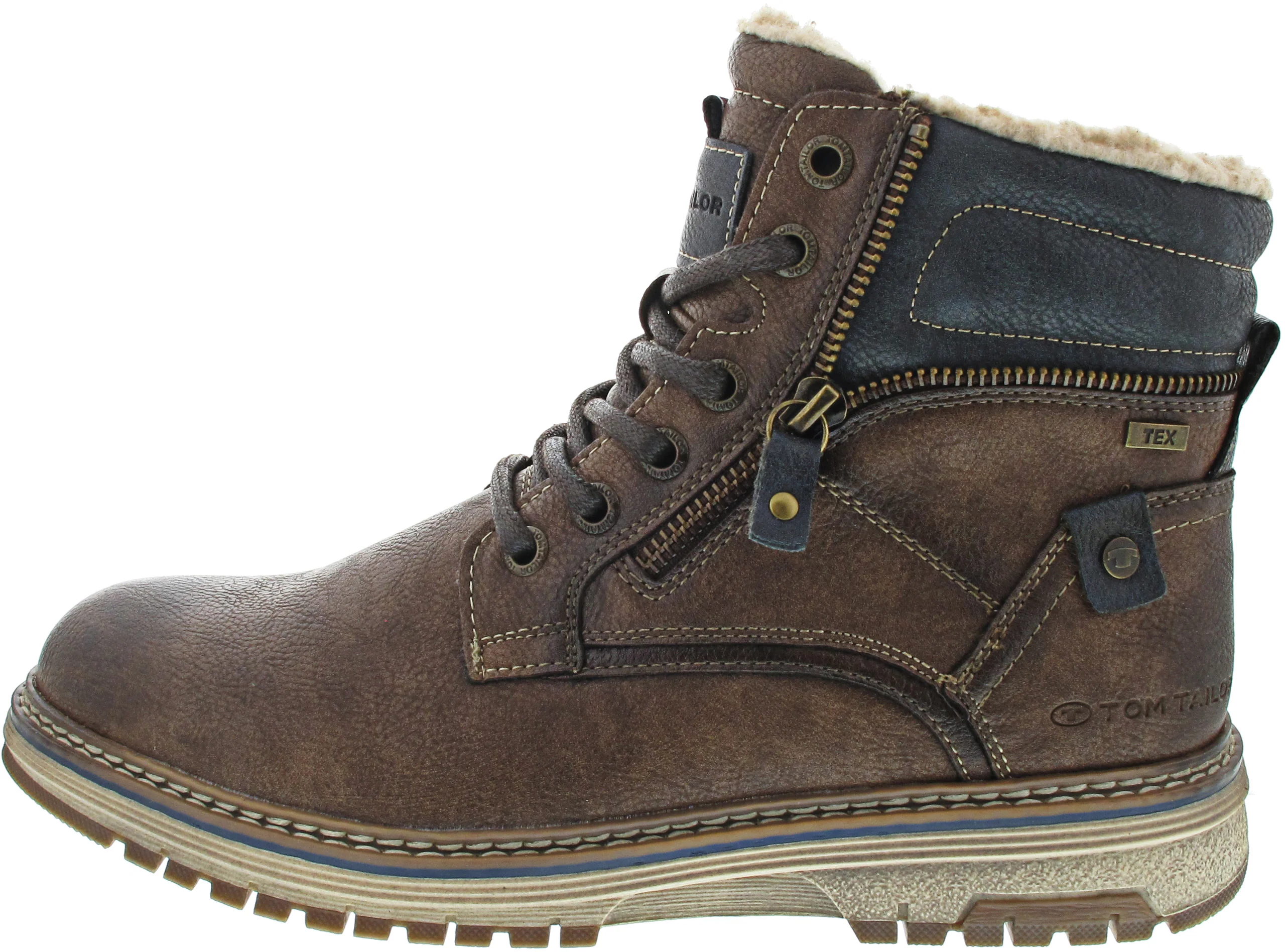 Tom Tailor Schnürstiefel Braun - Image 13