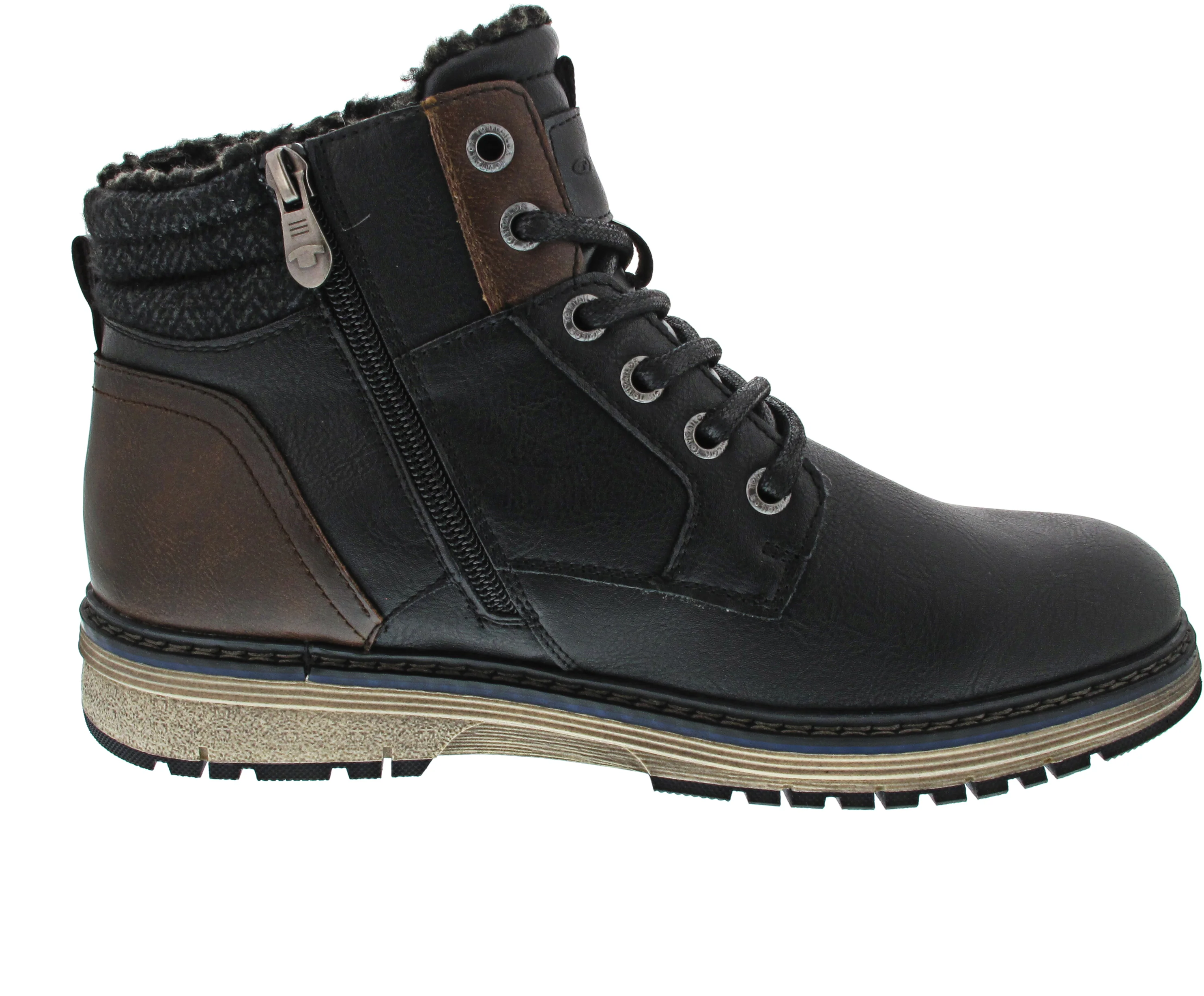 Tom Tailor Schnürstiefel Schwarz - Image 19