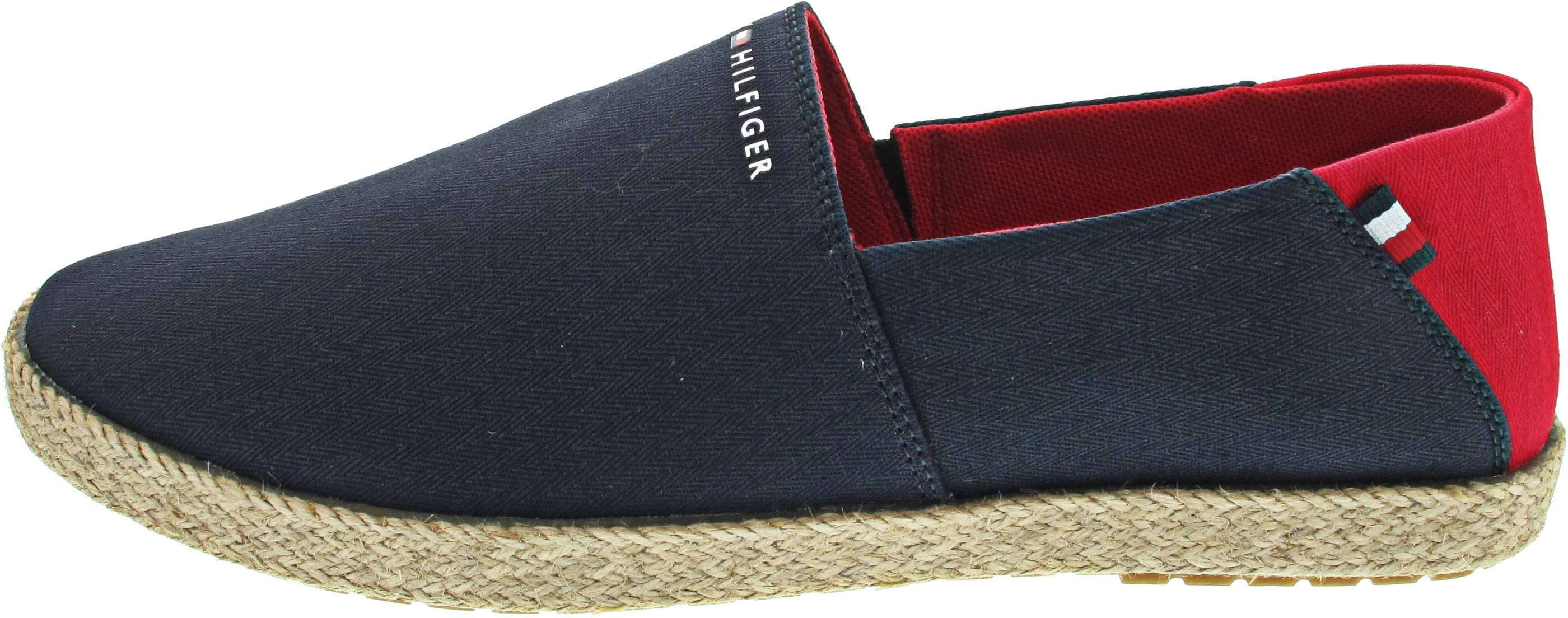 Tommy Hilfiger Espadrille Core Textil Slipper Blau - Image 5
