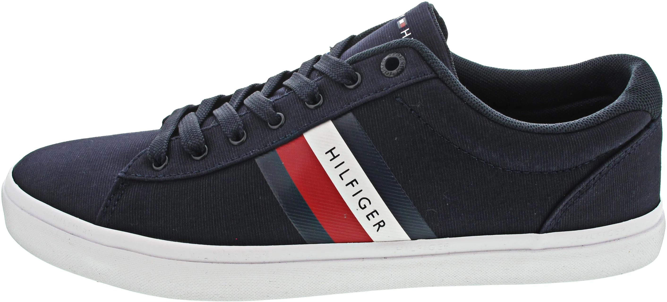 Tommy Hilfiger Essential Stripes Details Sneaker Blau - Image 13