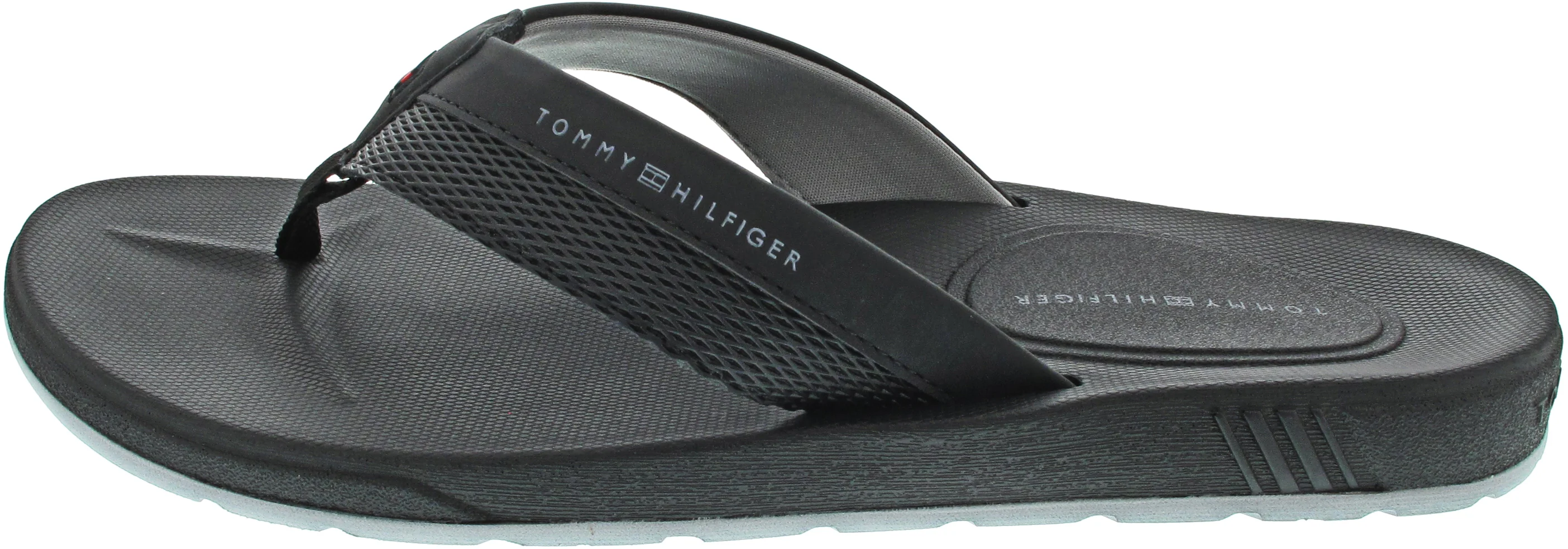 Tommy Hilfiger Molded Hilfiger Beach San Zehentrenner Schwarz